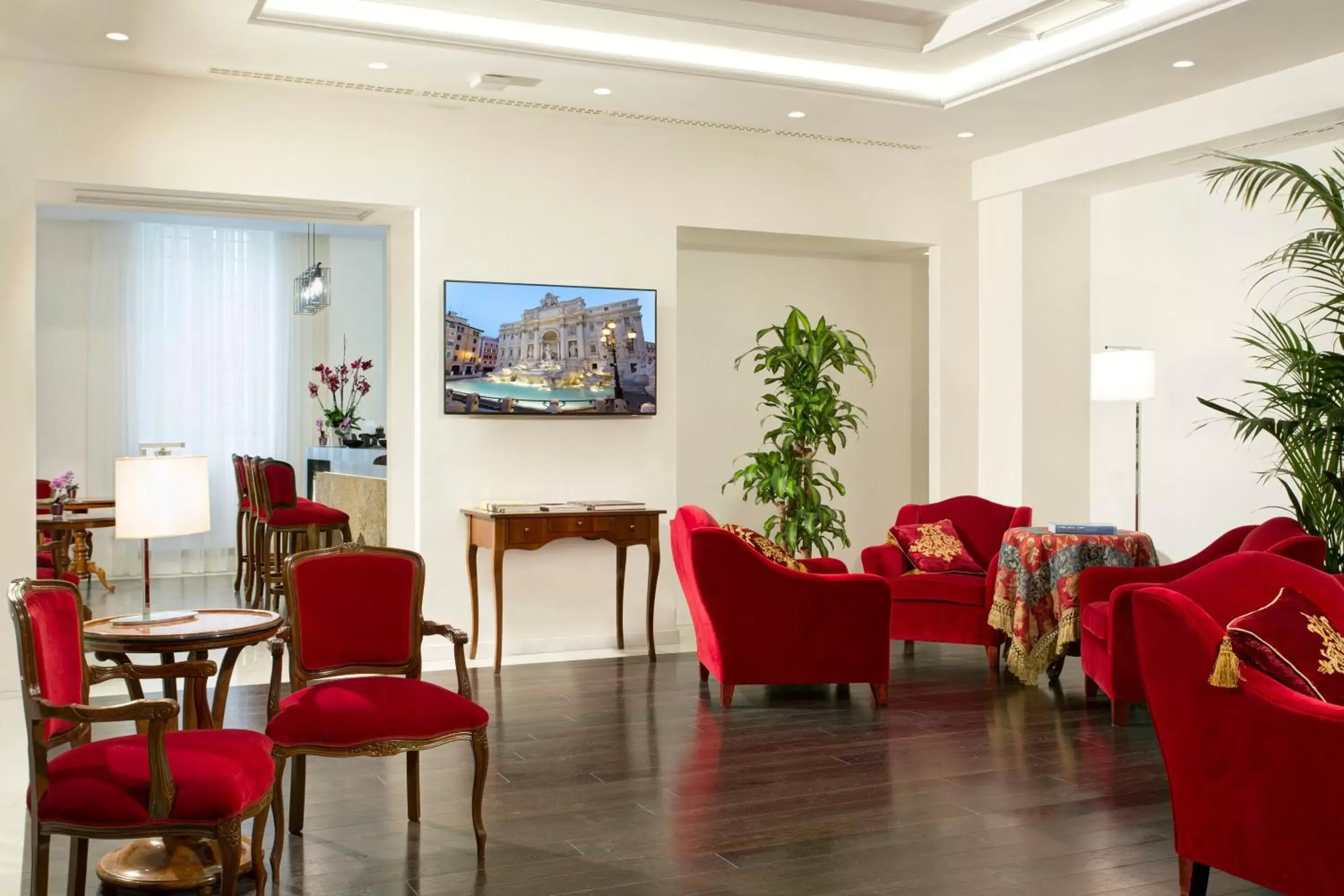 Lobby or reception, Seating Area in Hotel Degli Artisti