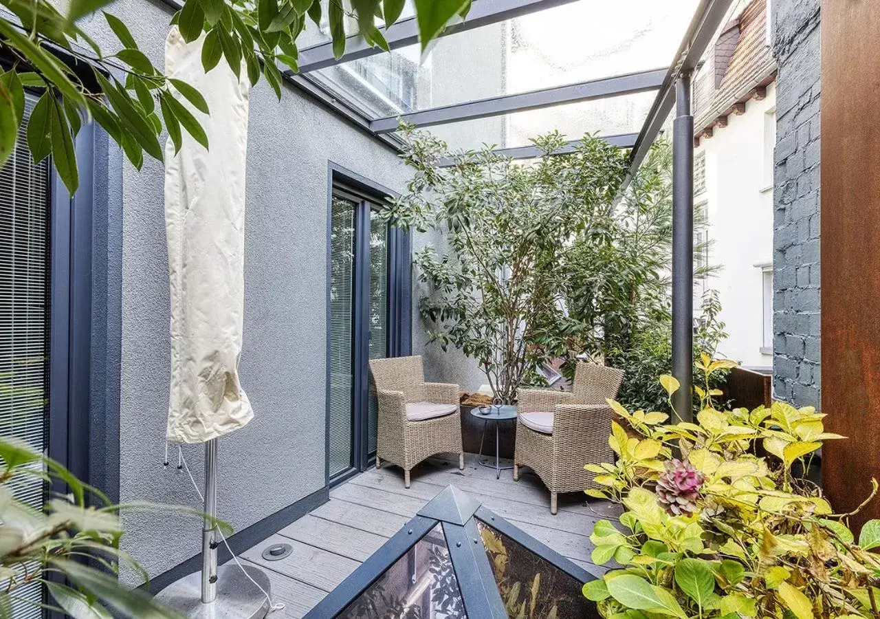 Double Room with Terrace in Apart Hotel Fulda Double Room with Terrace in Apart Hotel Fulda