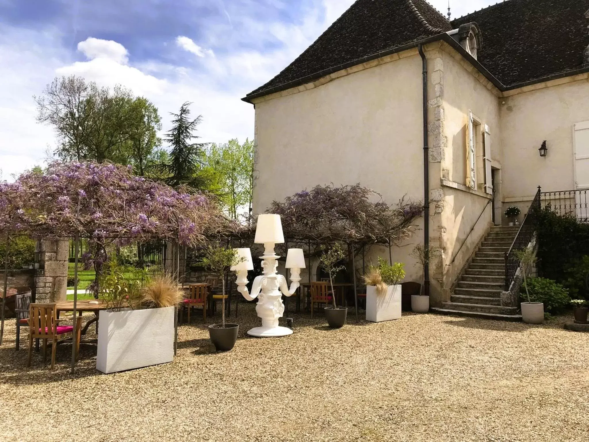 Facade/entrance in Domaine Pont Juillet