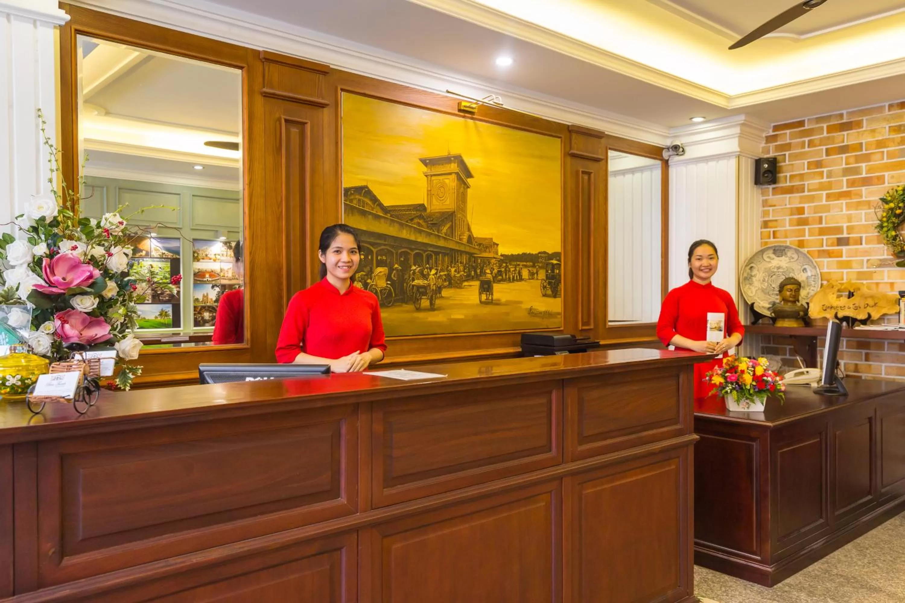 Staff in Ben Thanh Boutique Hotel