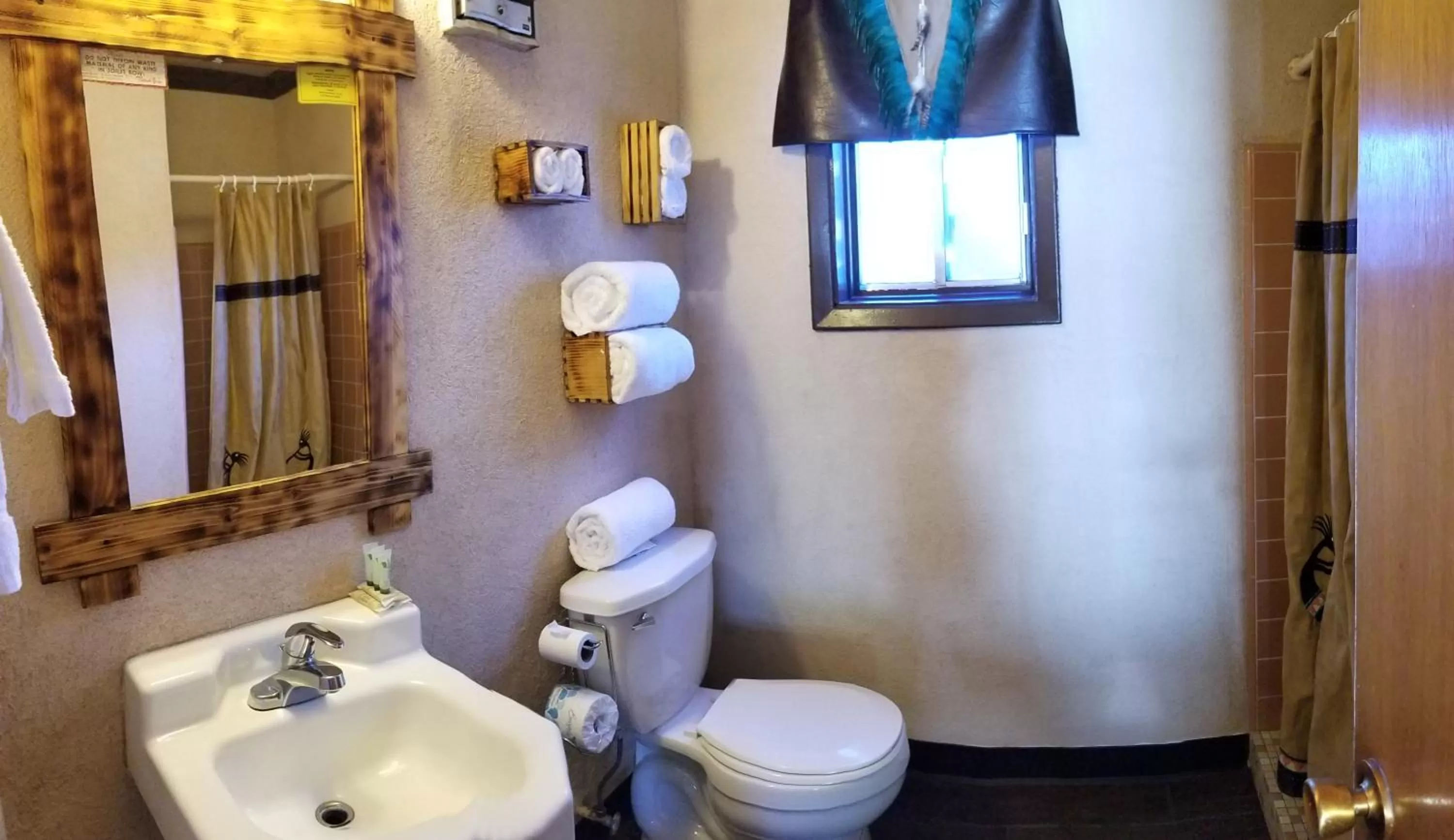 Bathroom in Adobe Sands Motel