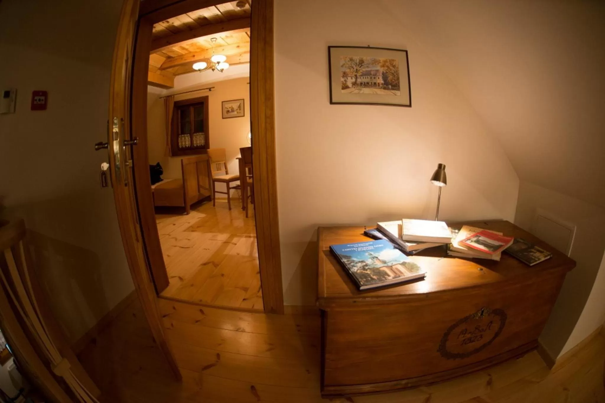 Lobby or reception in Pensjonat Dom Zegarmistrza