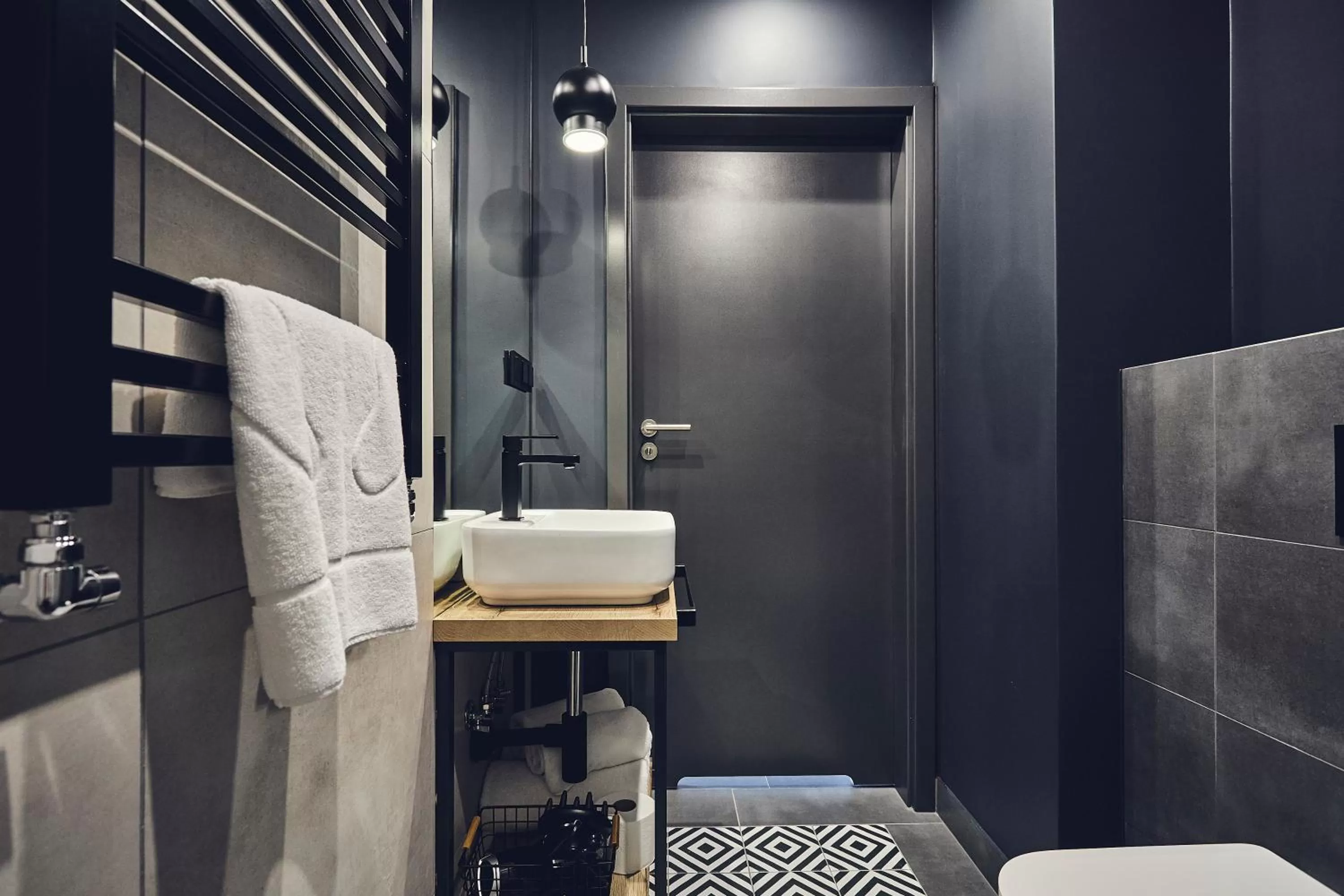 Bathroom in The Bridge Suites Hotel