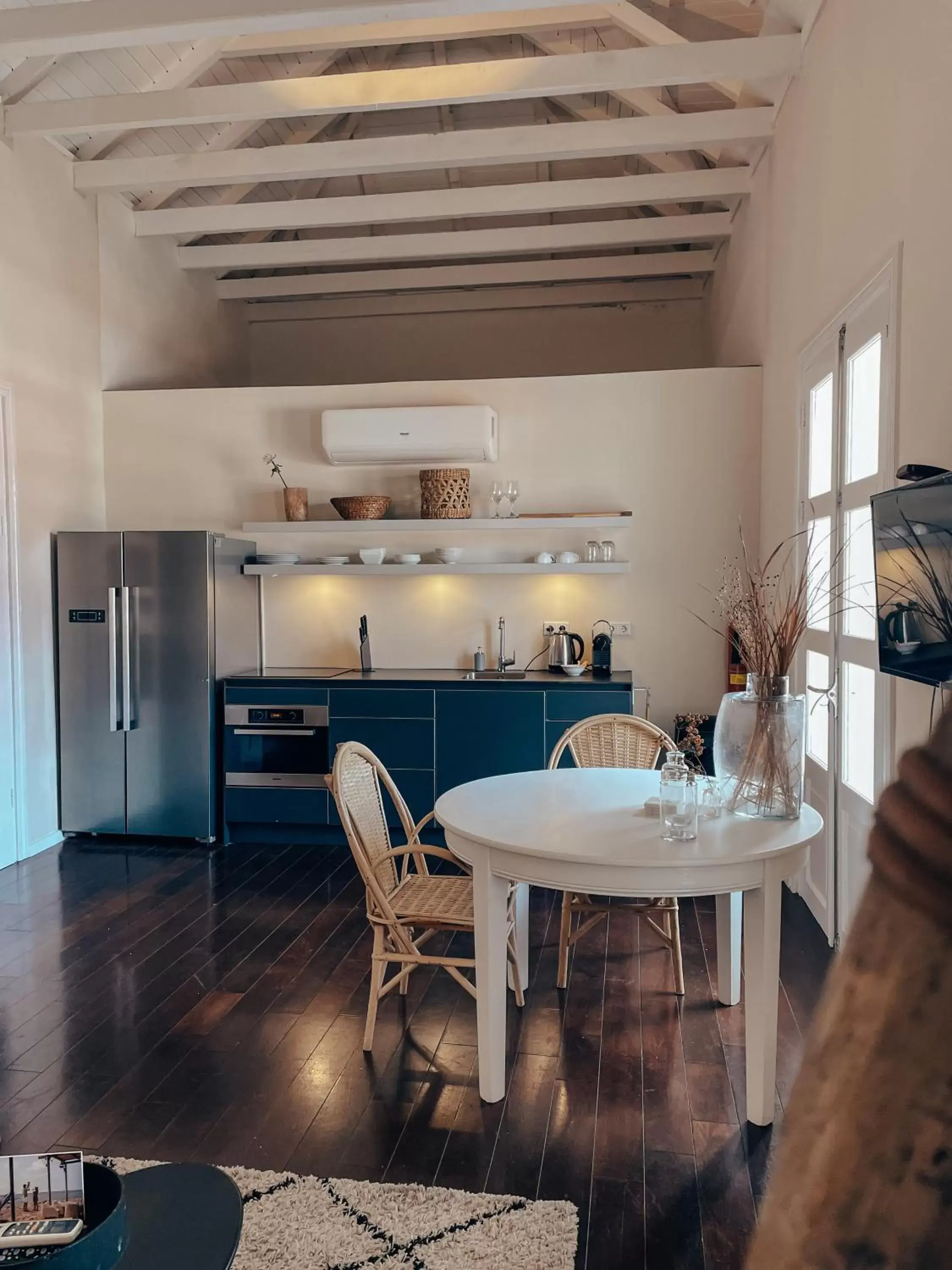 Living room, Kitchen/Kitchenette in BijBlauw