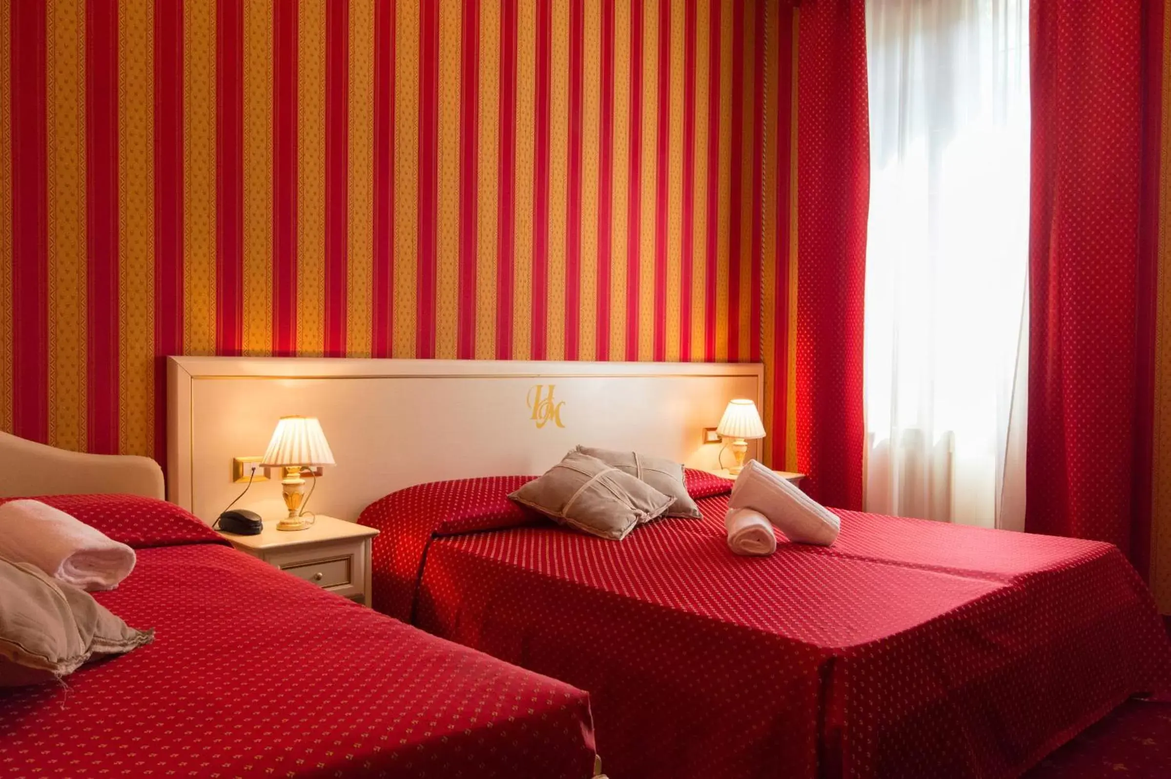 Bedroom, Bed in Messner Palace