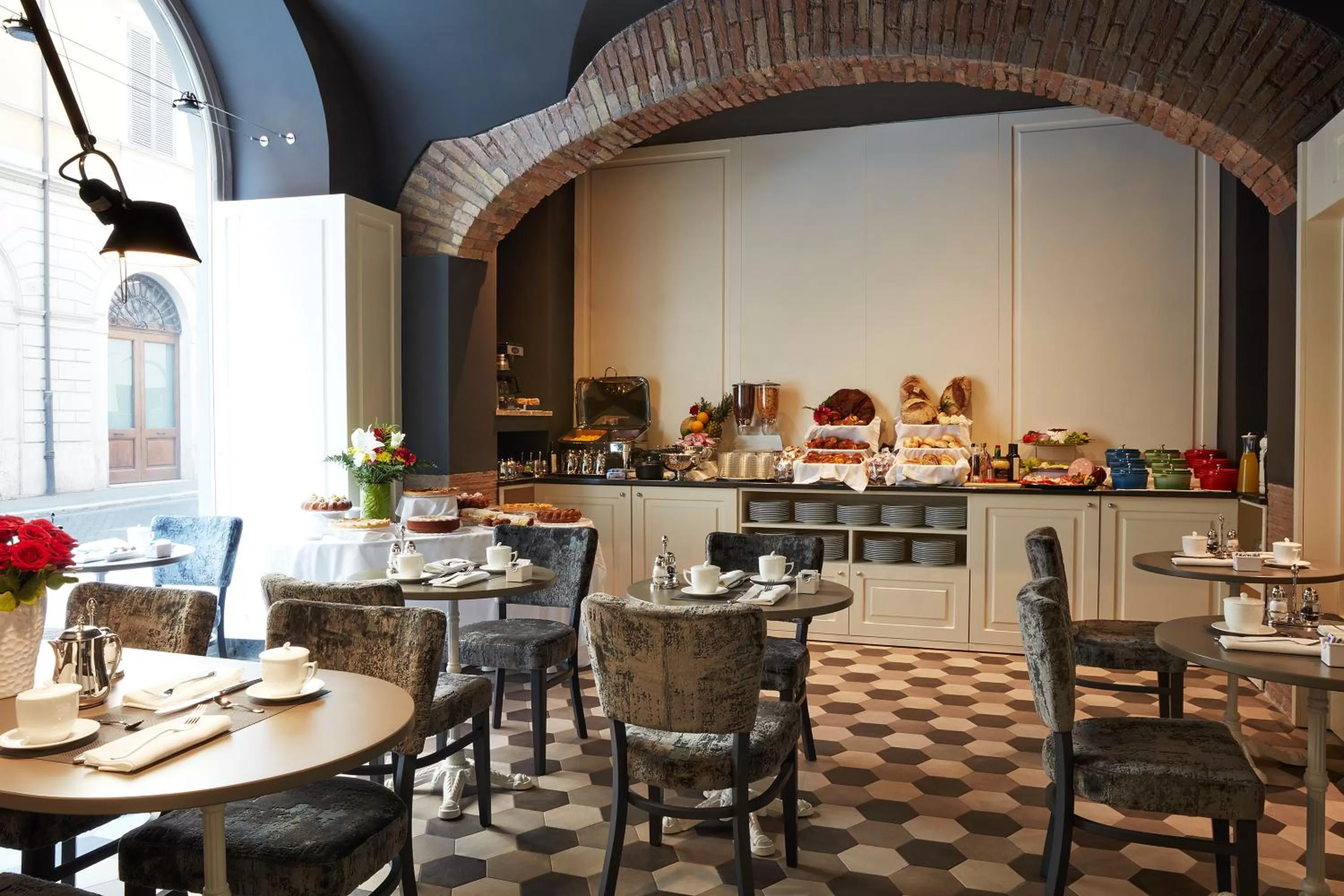 Buffet breakfast in The Code Hotel