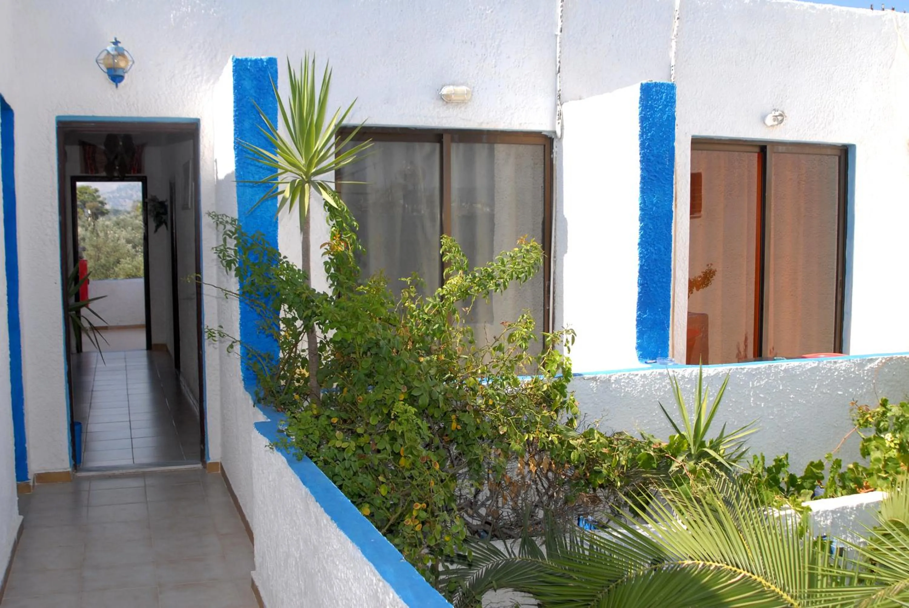 Facade/entrance in Anthula Sun