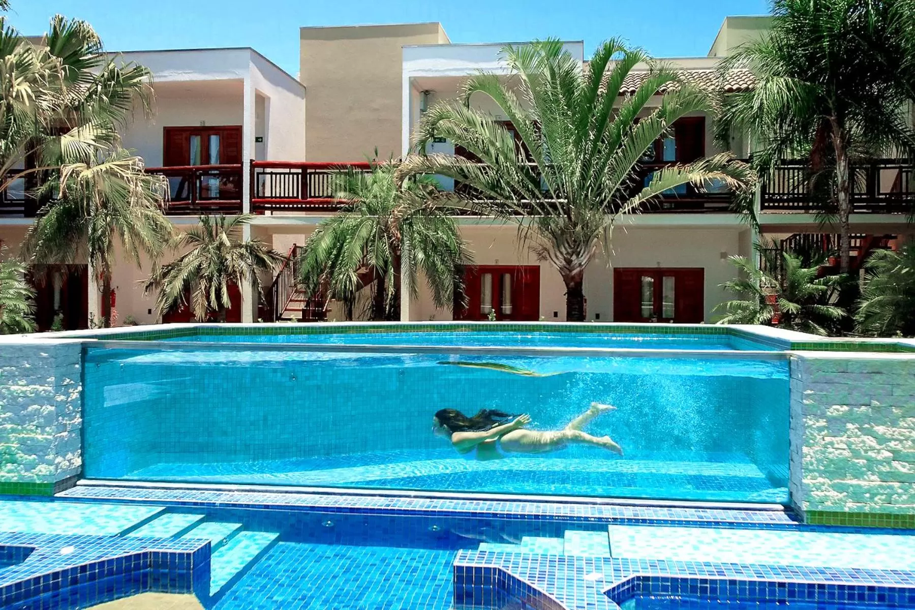 Swimming pool in Arte da Natureza Hotel Bonito