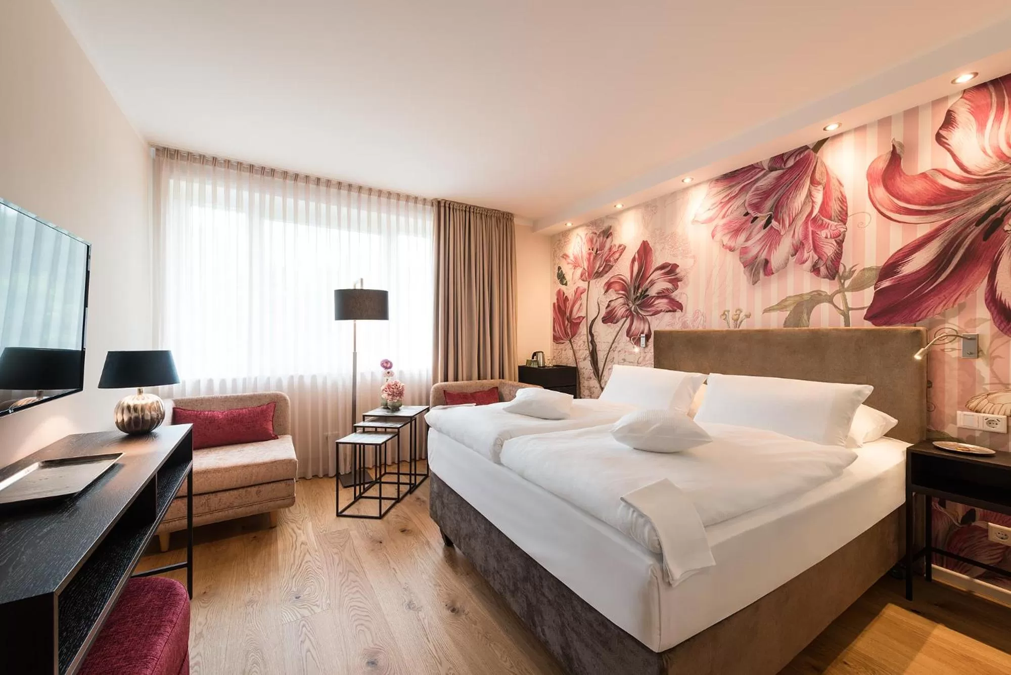 Bed in MUNTE - Wellnesshotel am Stadtwald