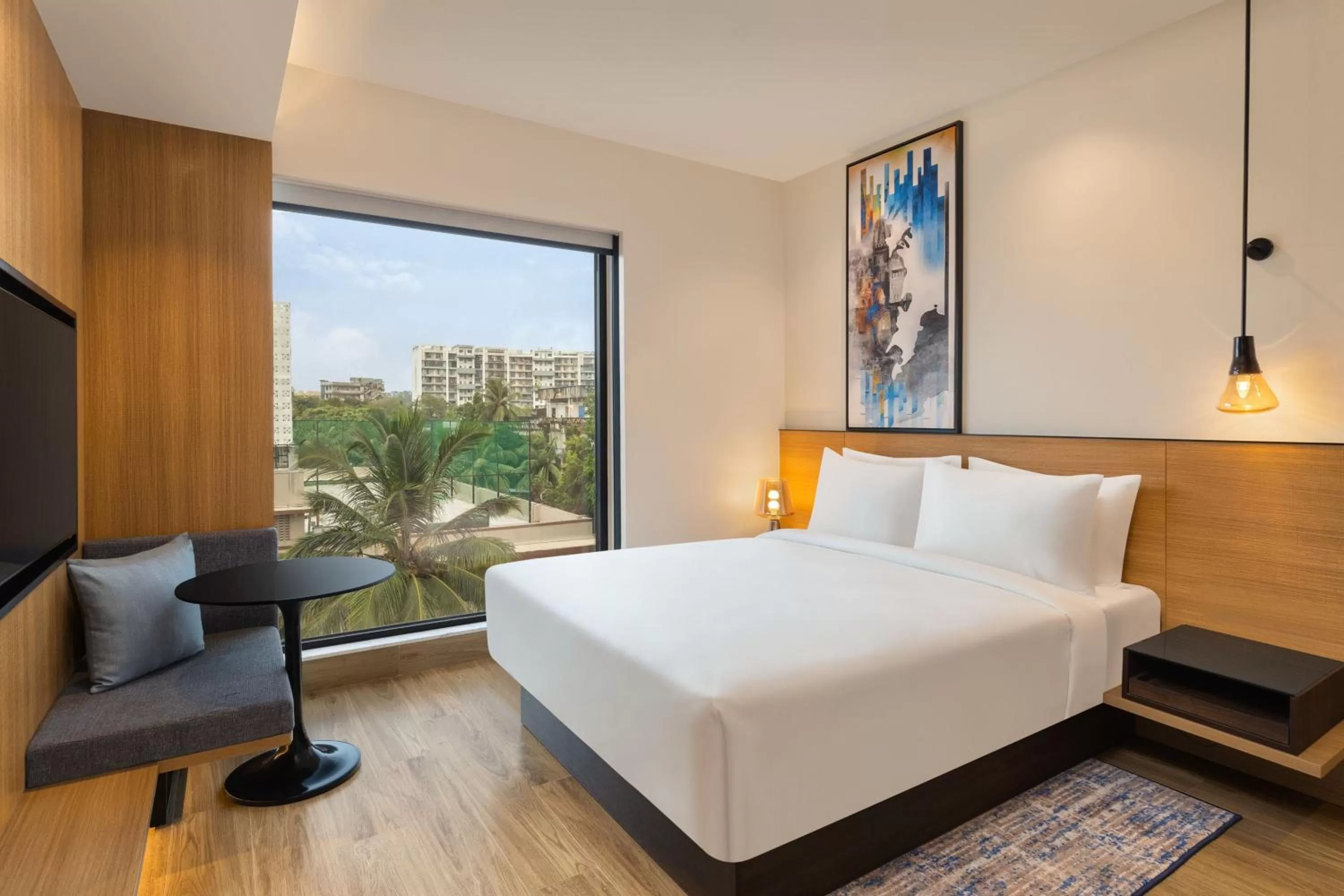 Photo of the whole room, Bed in Fairfield by Marriott Mumbai International Airport