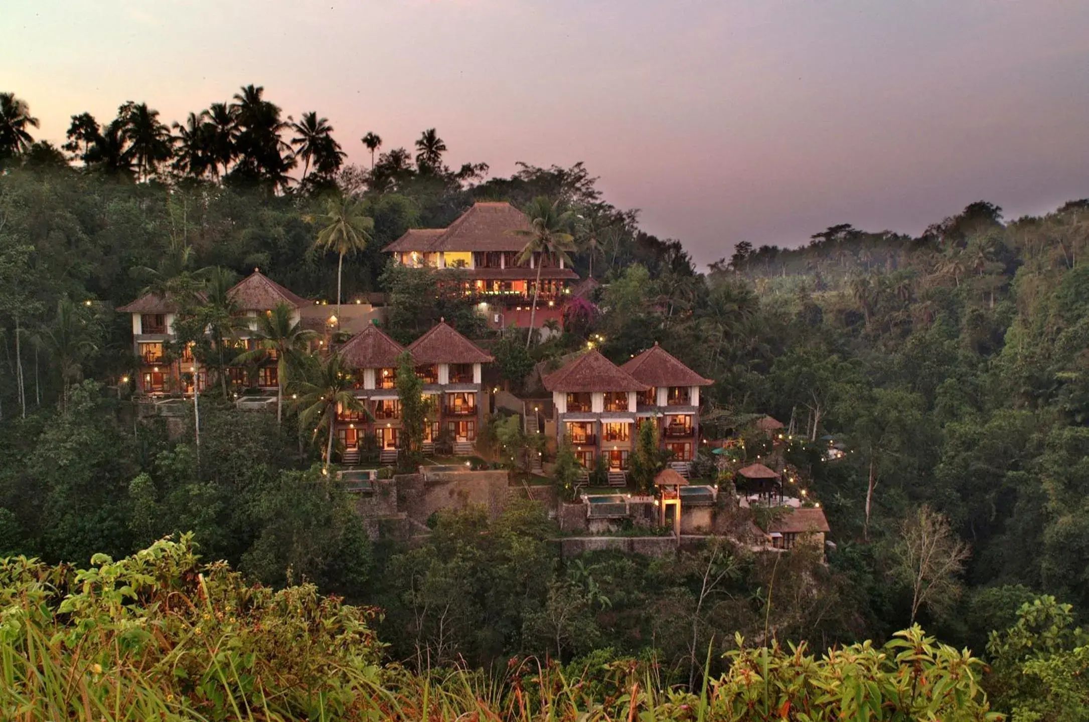 Property building, Bird's-eye View in Anahata Villas and Spa Resort