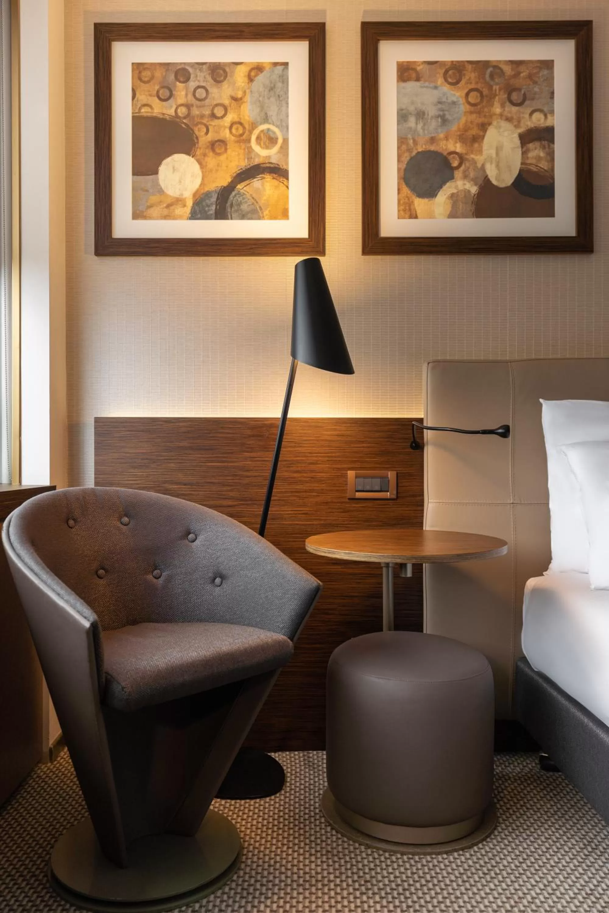 Standard Double Bed or Standard Single Beds  in Crowne Plaza Geneva, an IHG Hotel