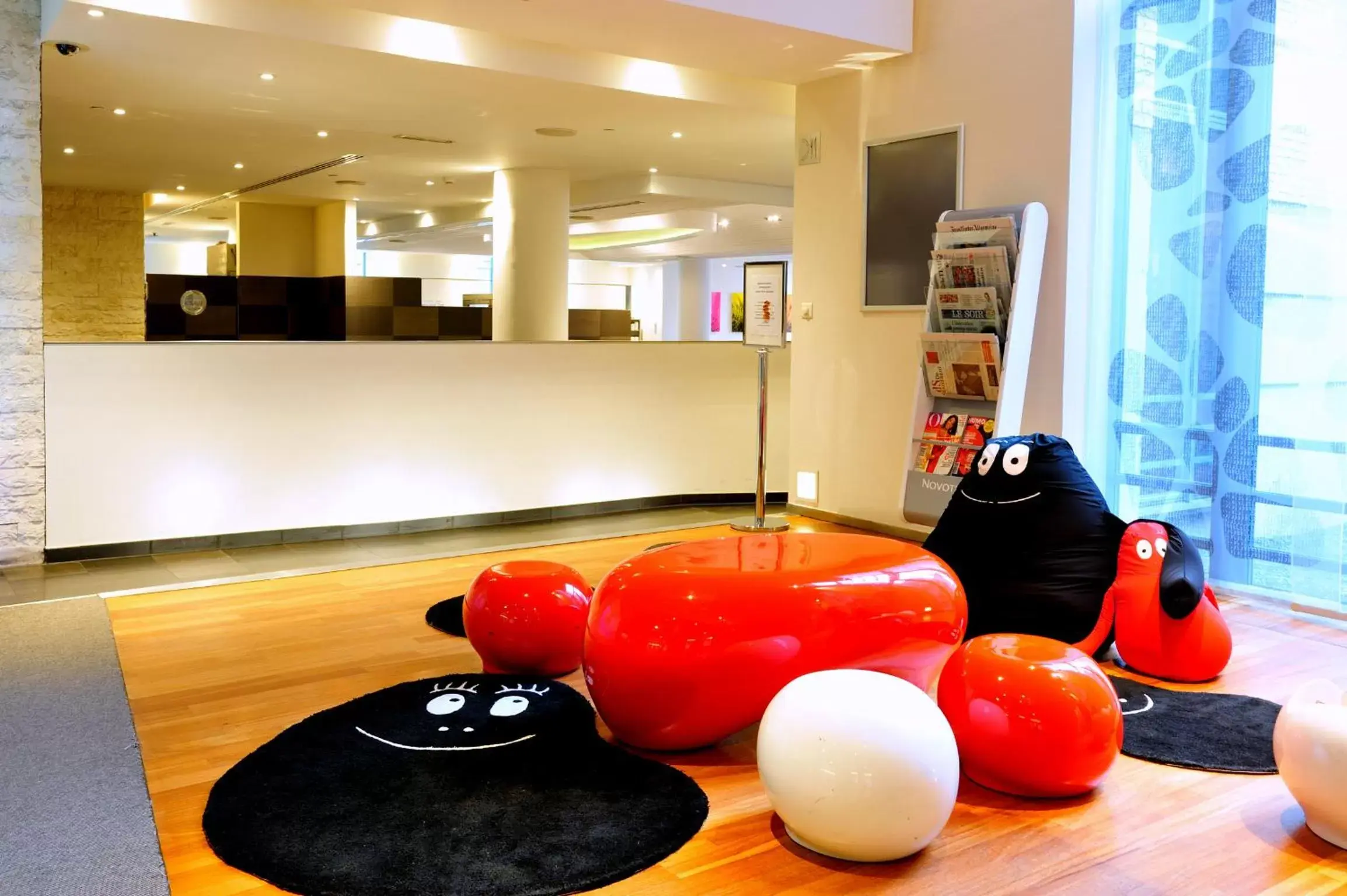 Children play ground in Novotel Brussels City Centre