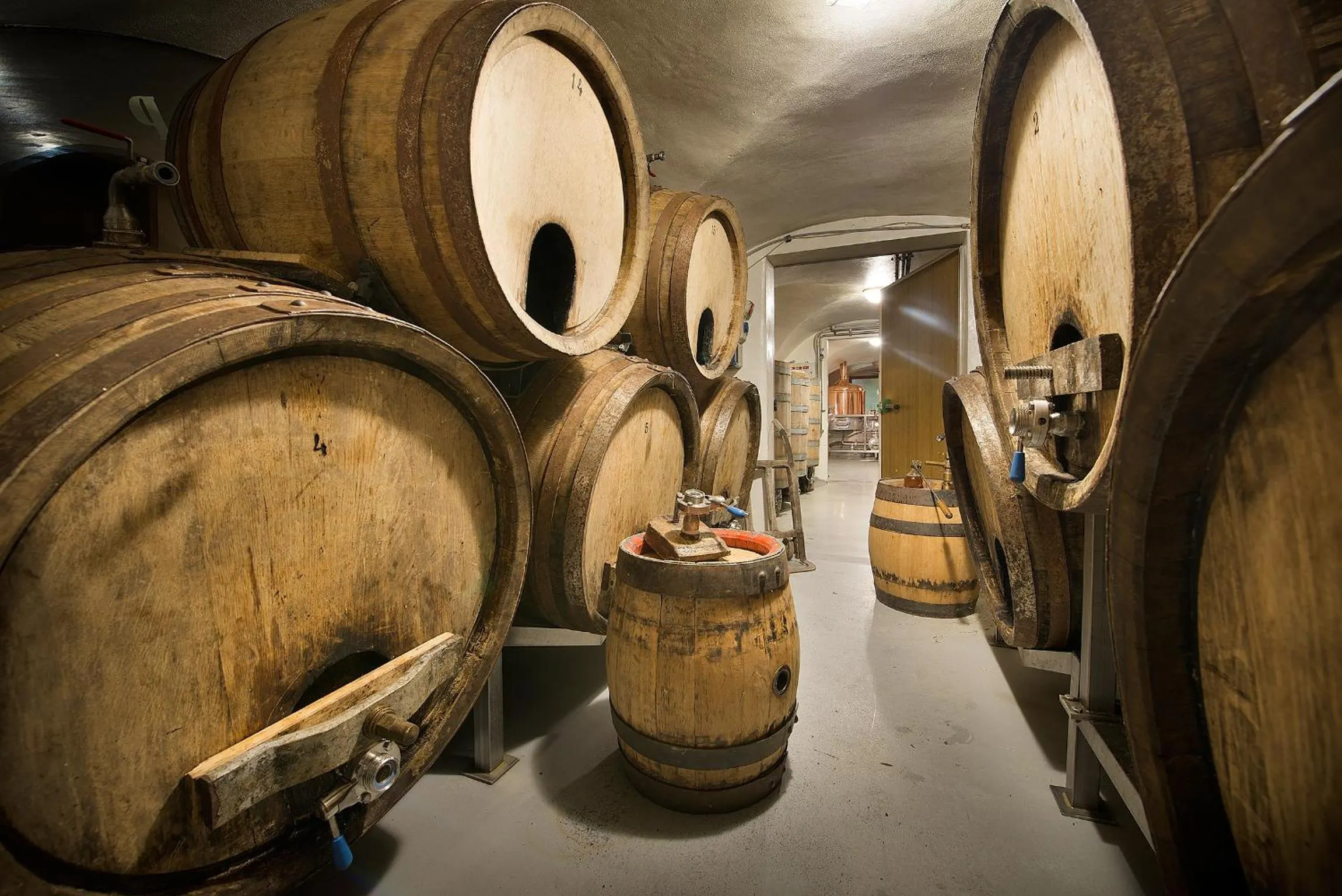 Decorative detail in U Medvidku-Brewery Hotel