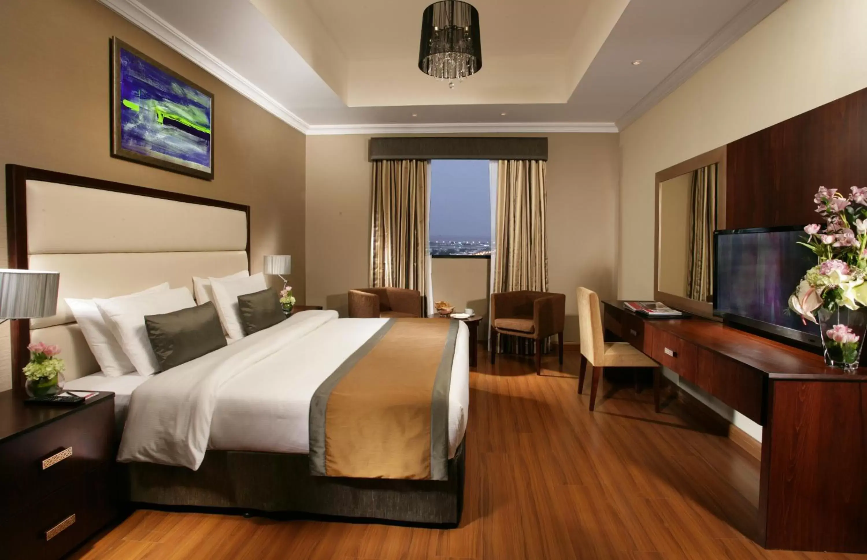 Bed in Ramada Hotel & Suites by Wyndham Ajman