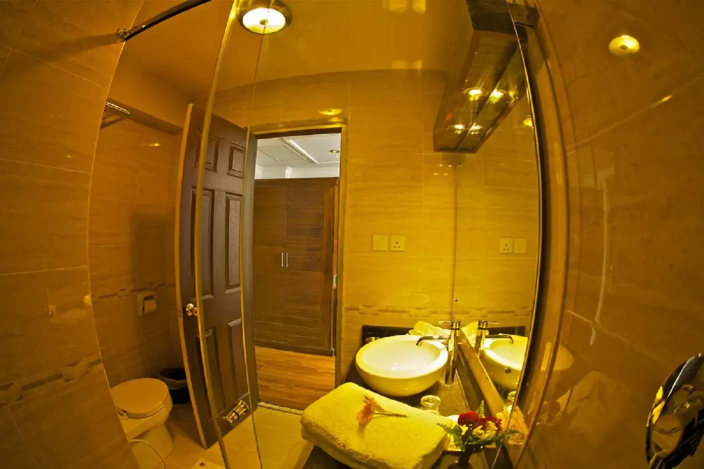 Bathroom in Kathmandu Guest House by KGH Group