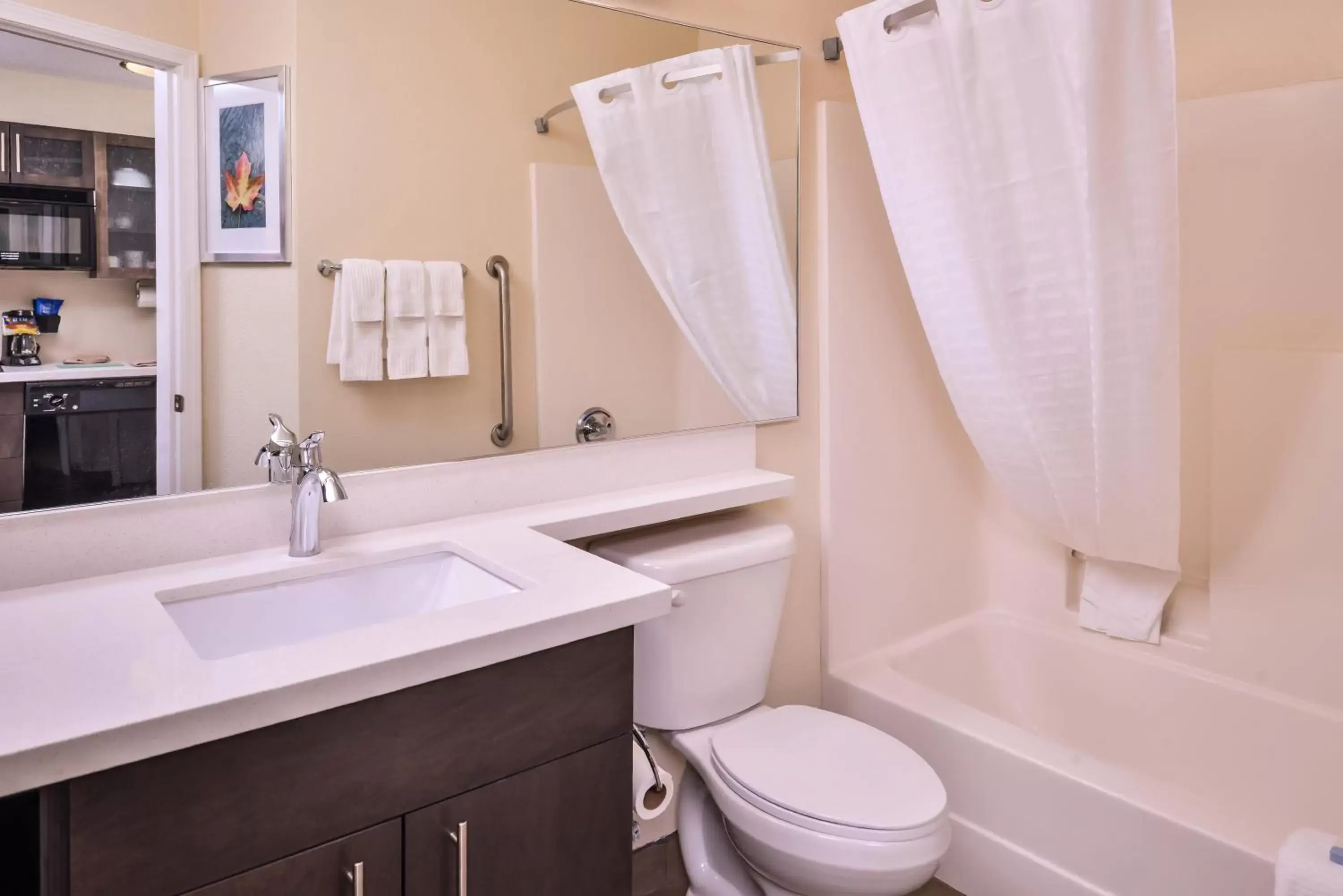 Photo of the whole room, Bathroom in Candlewood Suites Kansas City, an IHG Hotel