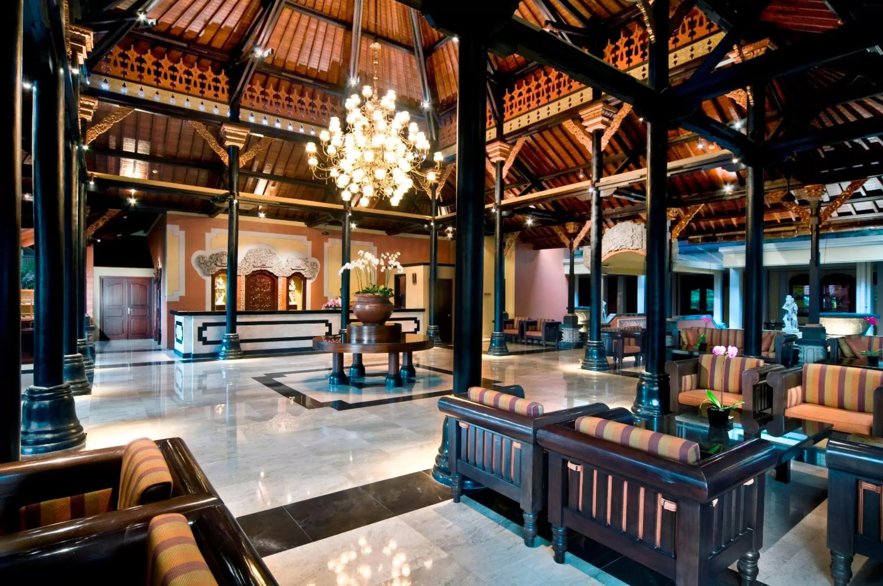 Lobby or reception in Bali Garden Beach Resort