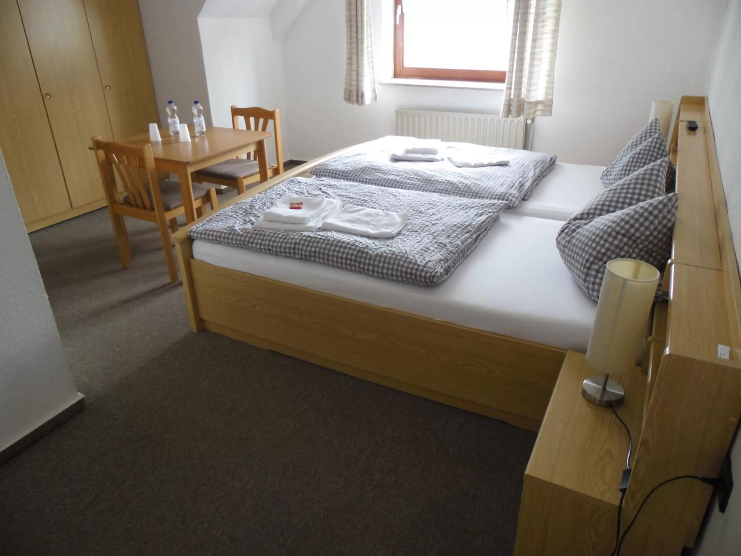 Bed in Hotel Restaurant Biesenbach