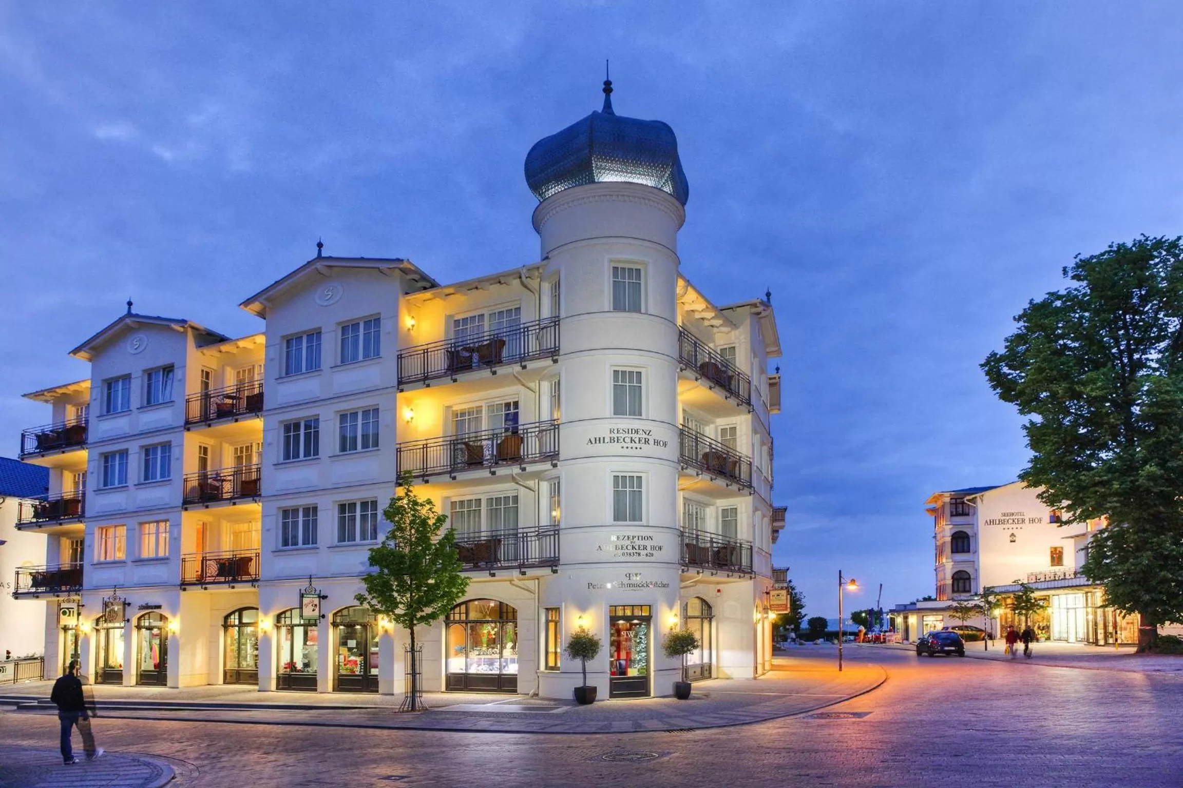 Property building in SEETELHOTEL Ahlbecker Hof das elegante Traditionshotel & ruhiger Rückzugsort an der Ostsee