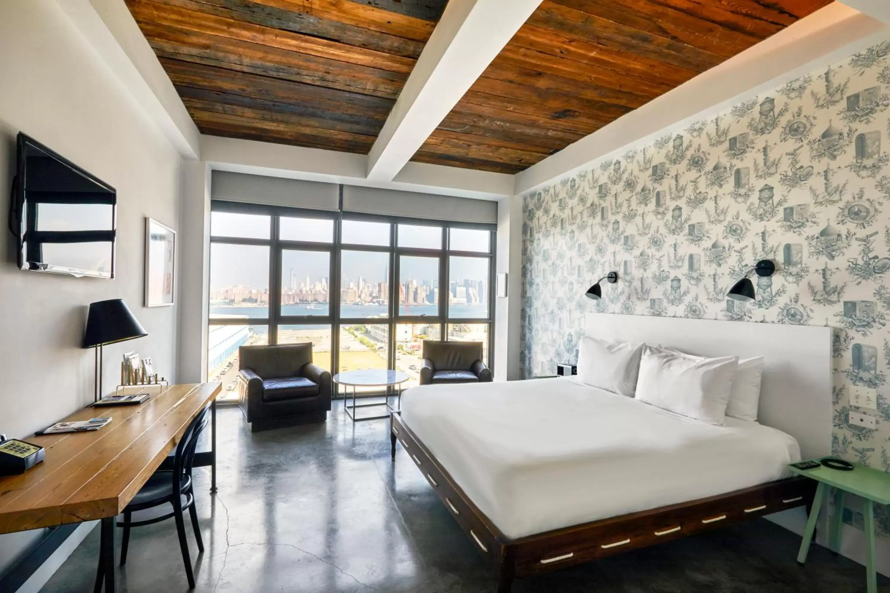 Bedroom in Wythe Hotel