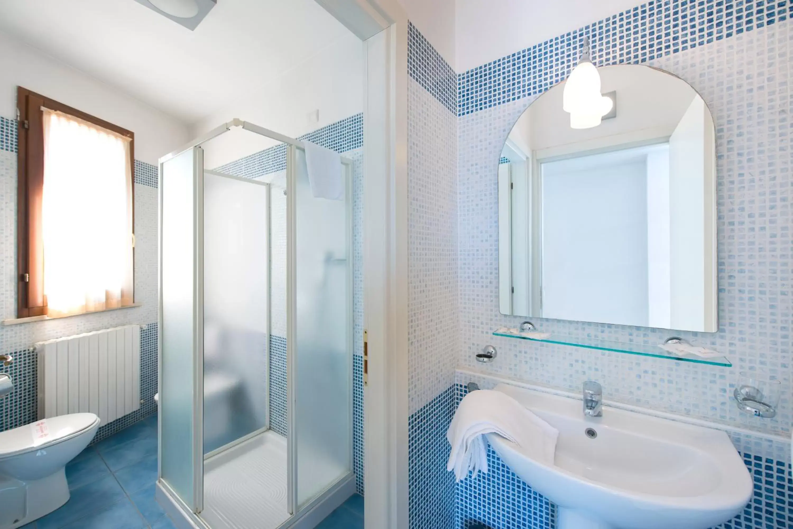 Shower, Bathroom in Residence Riva Blu
