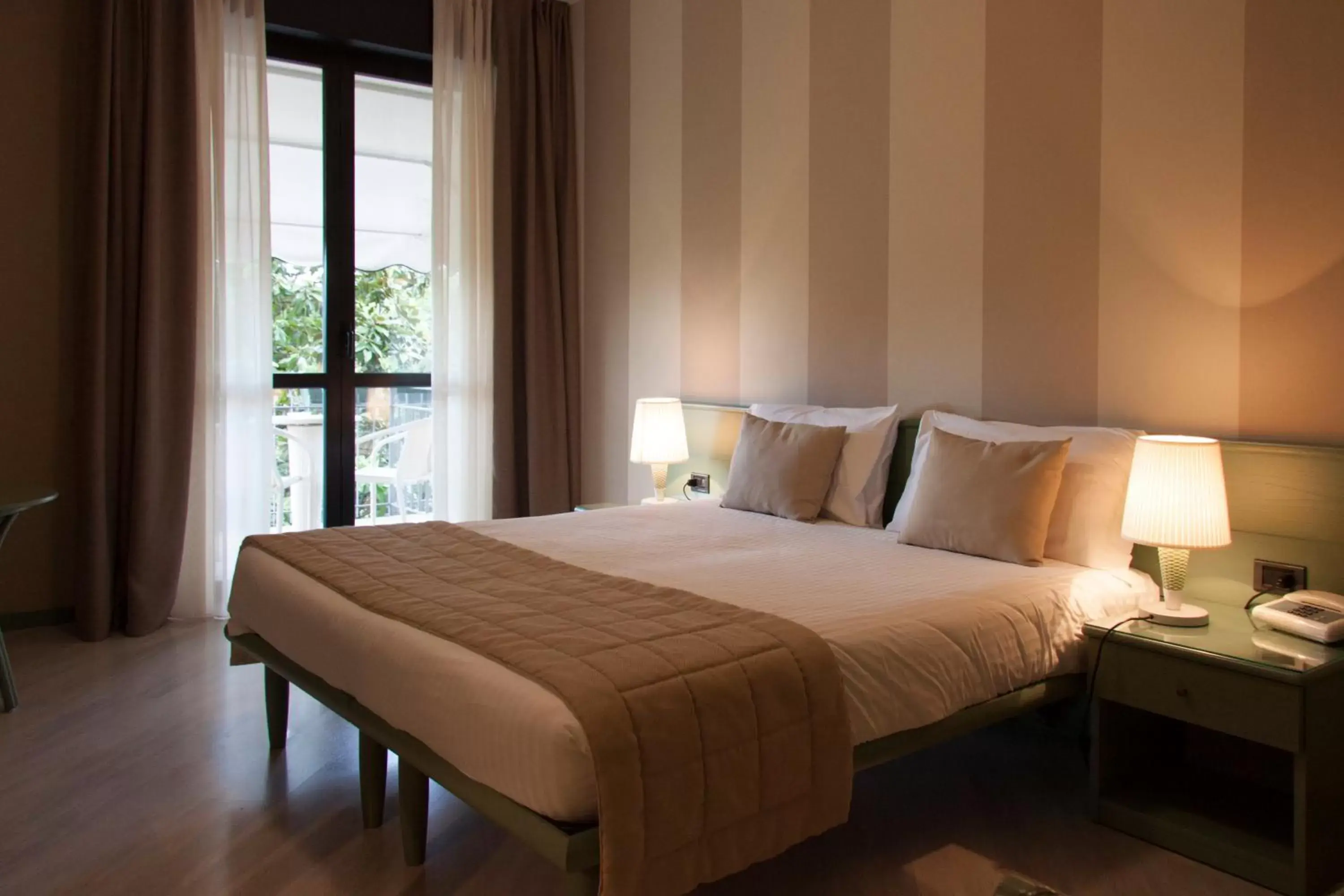 Bed in Hotel Berta