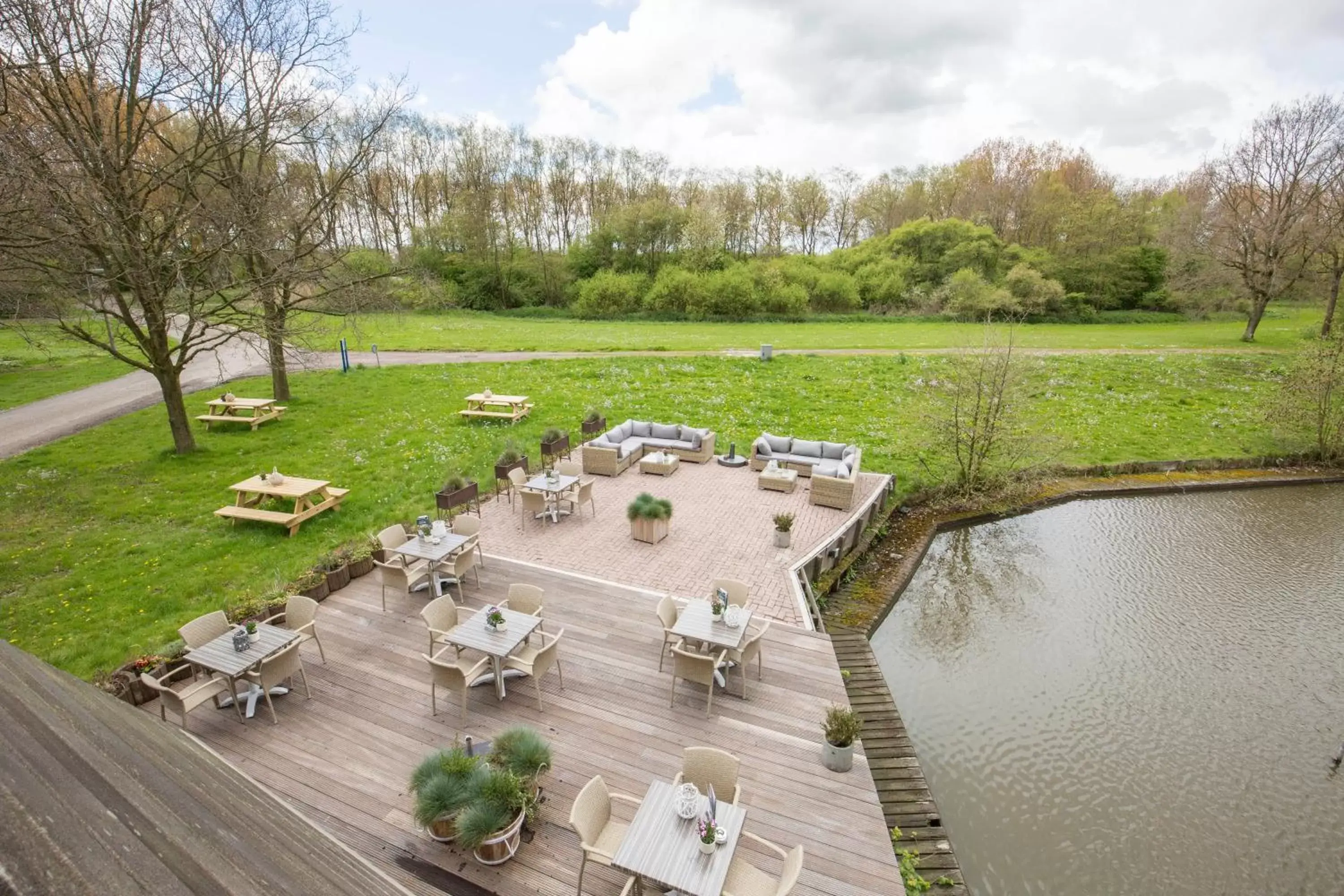 Balcony/Terrace in Fletcher Hotel - Resort Spaarnwoude