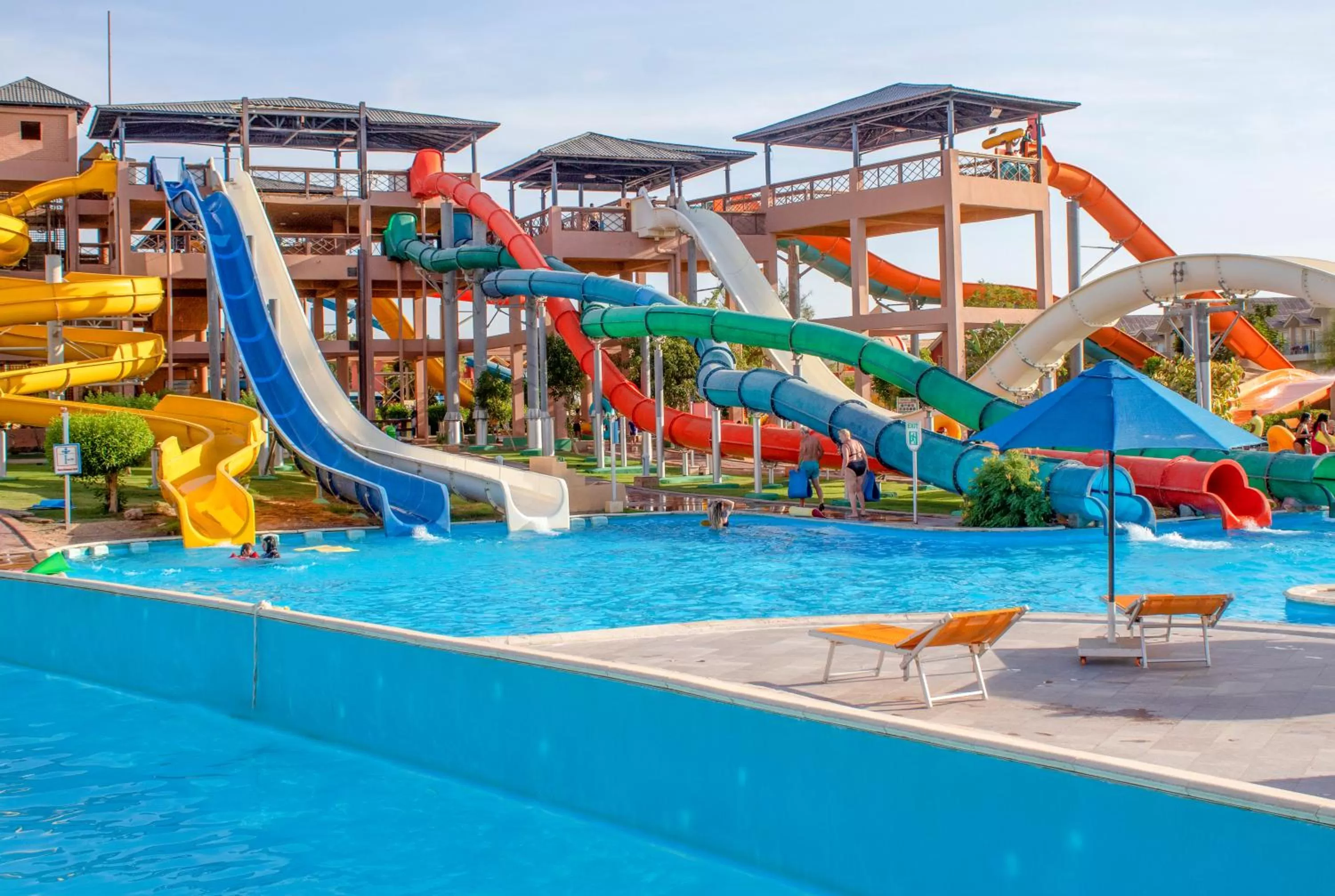 Aqua park in Neverland City Hurghada - Pickalbatros