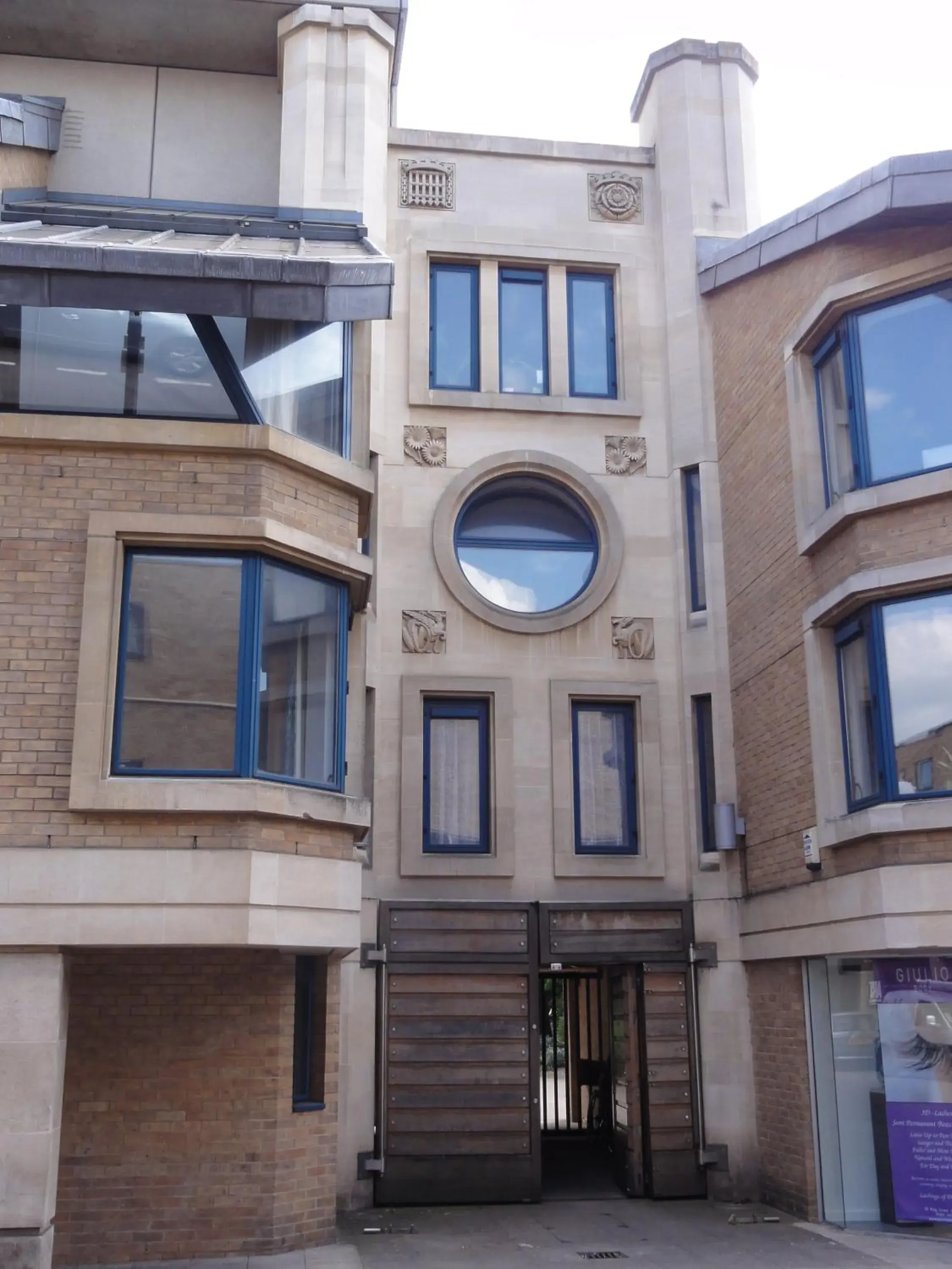 Facade/entrance, Property Building in Christs College Cambridge