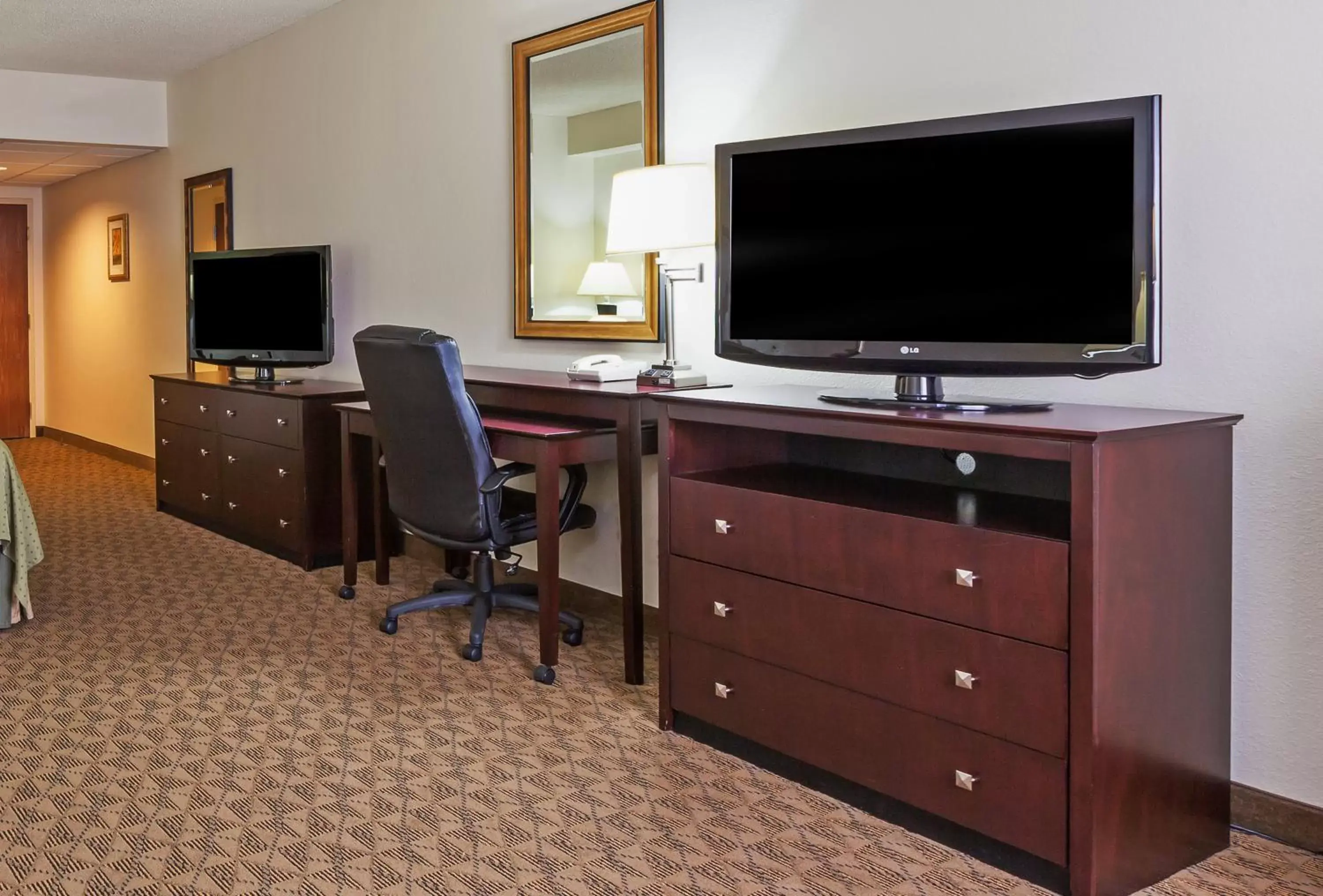 Photo of the whole room, TV/Entertainment Center in Holiday Inn Springdale-Fayetteville Area, an IHG Hotel
