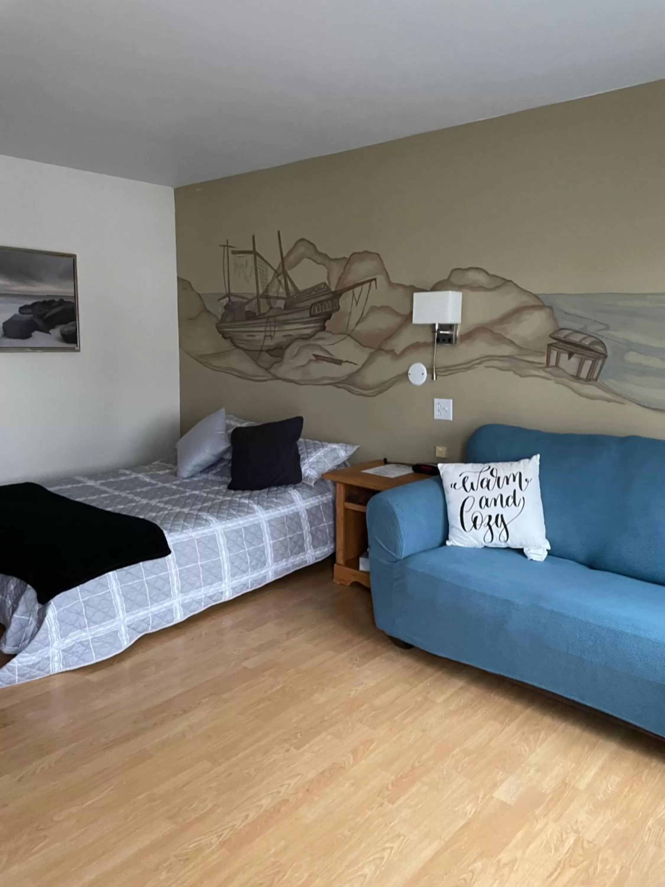 Bed in Motel Valois YL inc