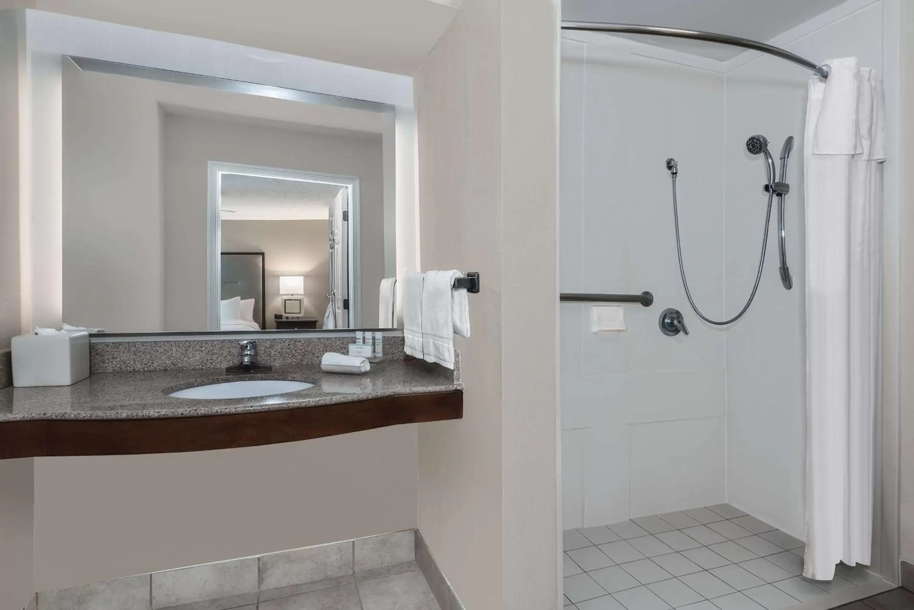 Bathroom in Homewood Suites by Hilton Houston-Clear Lake