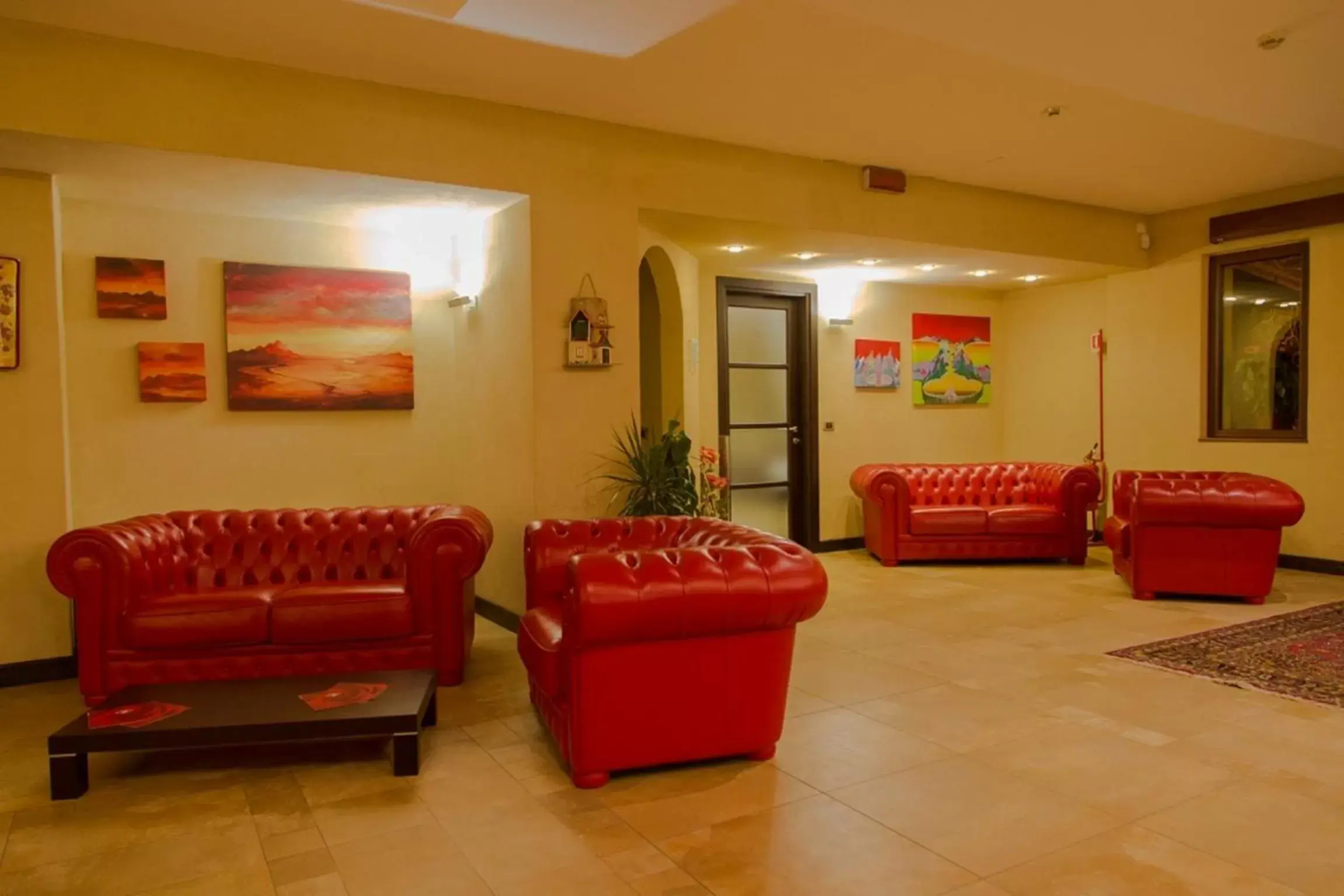 Lobby or reception, Lounge/Bar in Albergo della Posta