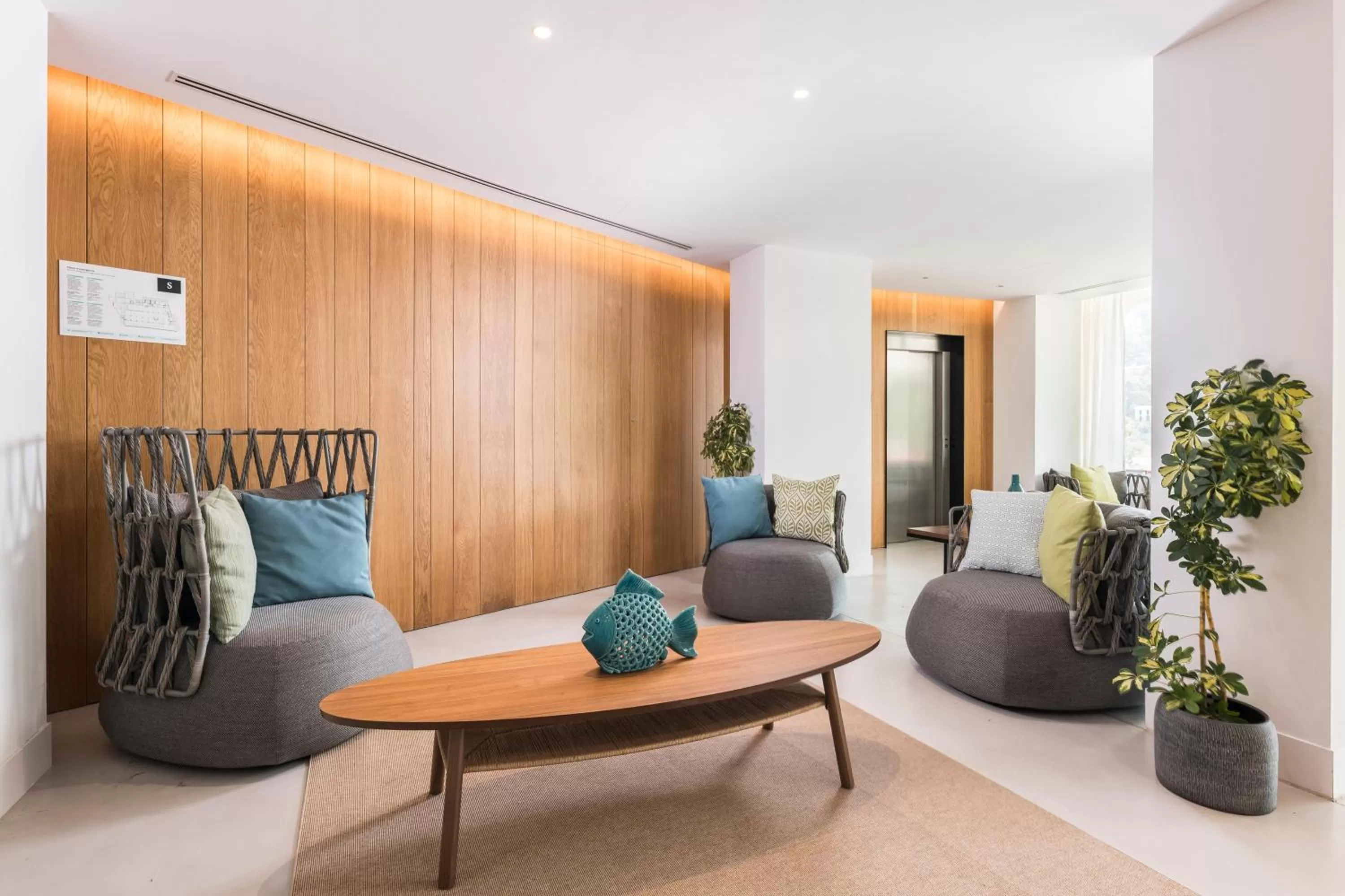 Lobby or reception in Pure Salt Port de Sóller