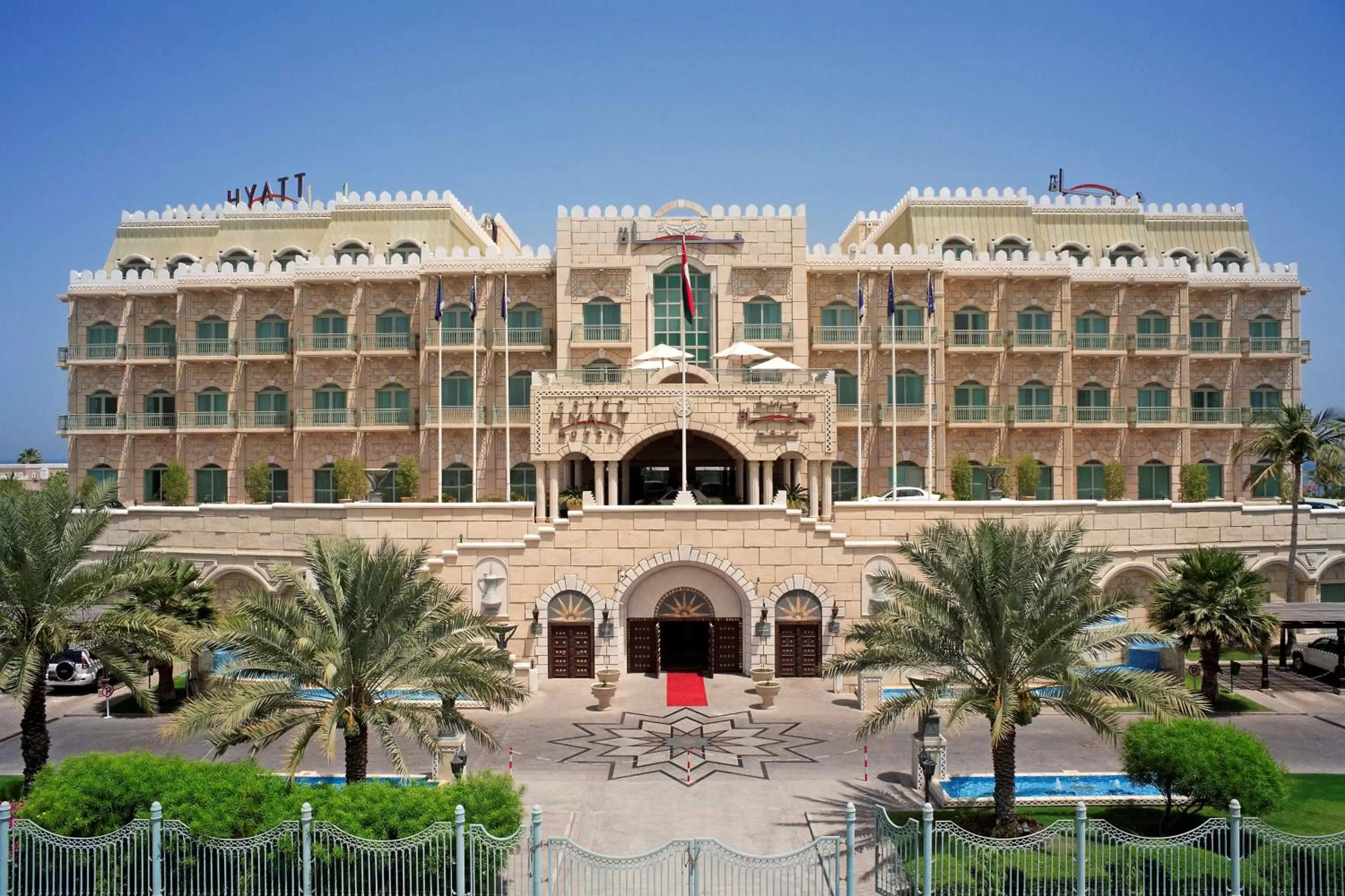 Property building in Grand Hyatt Muscat