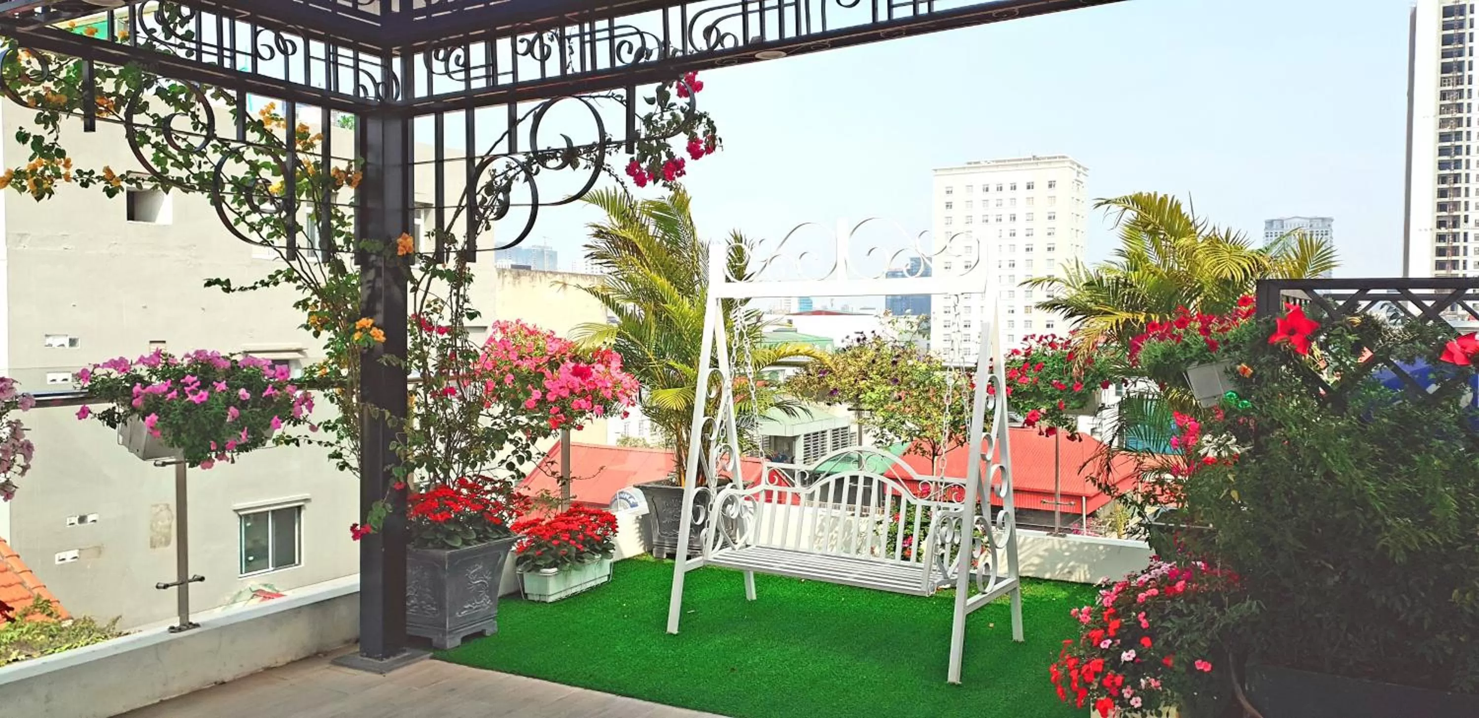 Children play ground in Newsky Serviced Apartment