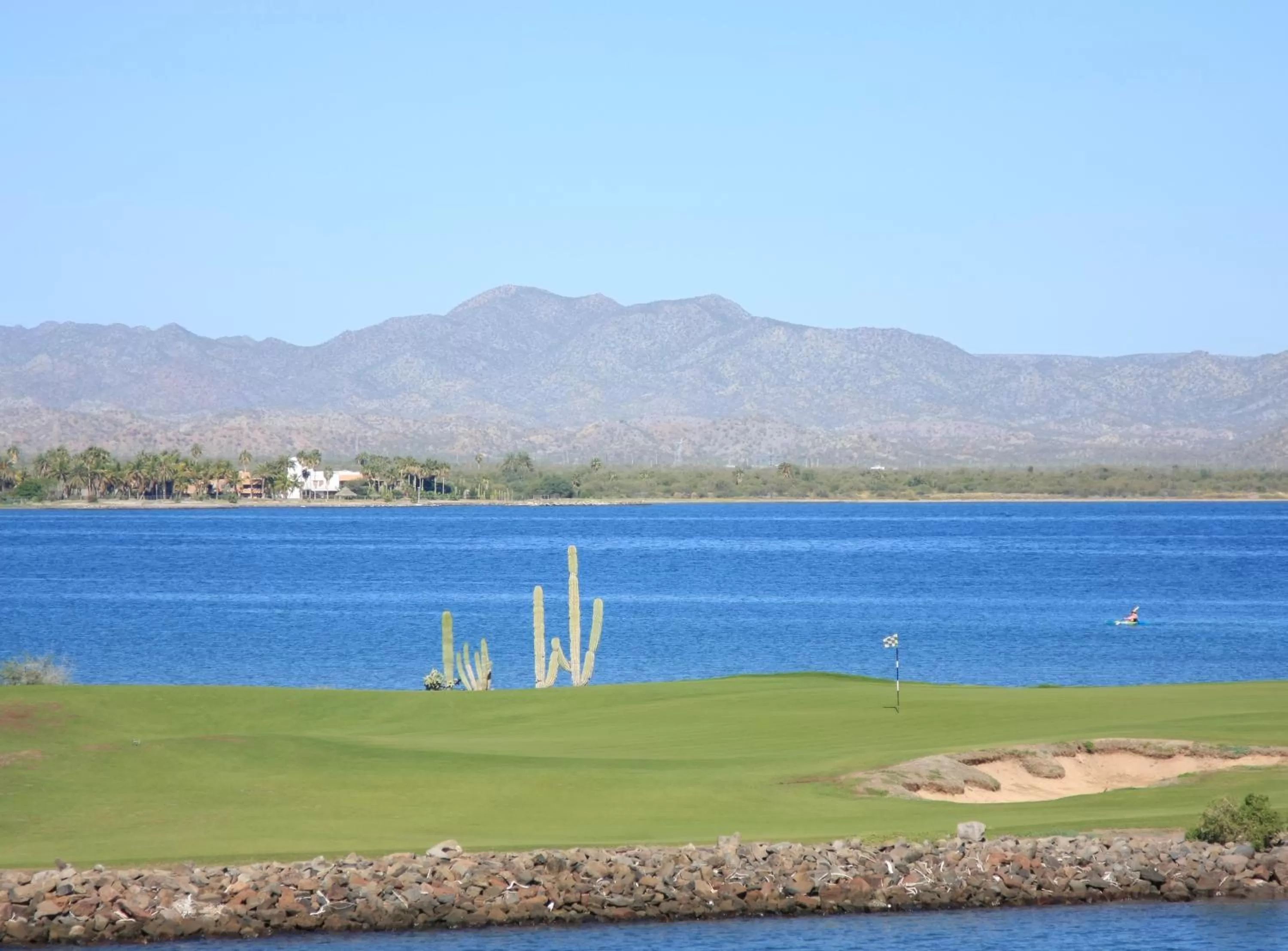 Golfcourse in Loreto Bay Golf & Sea at Baja