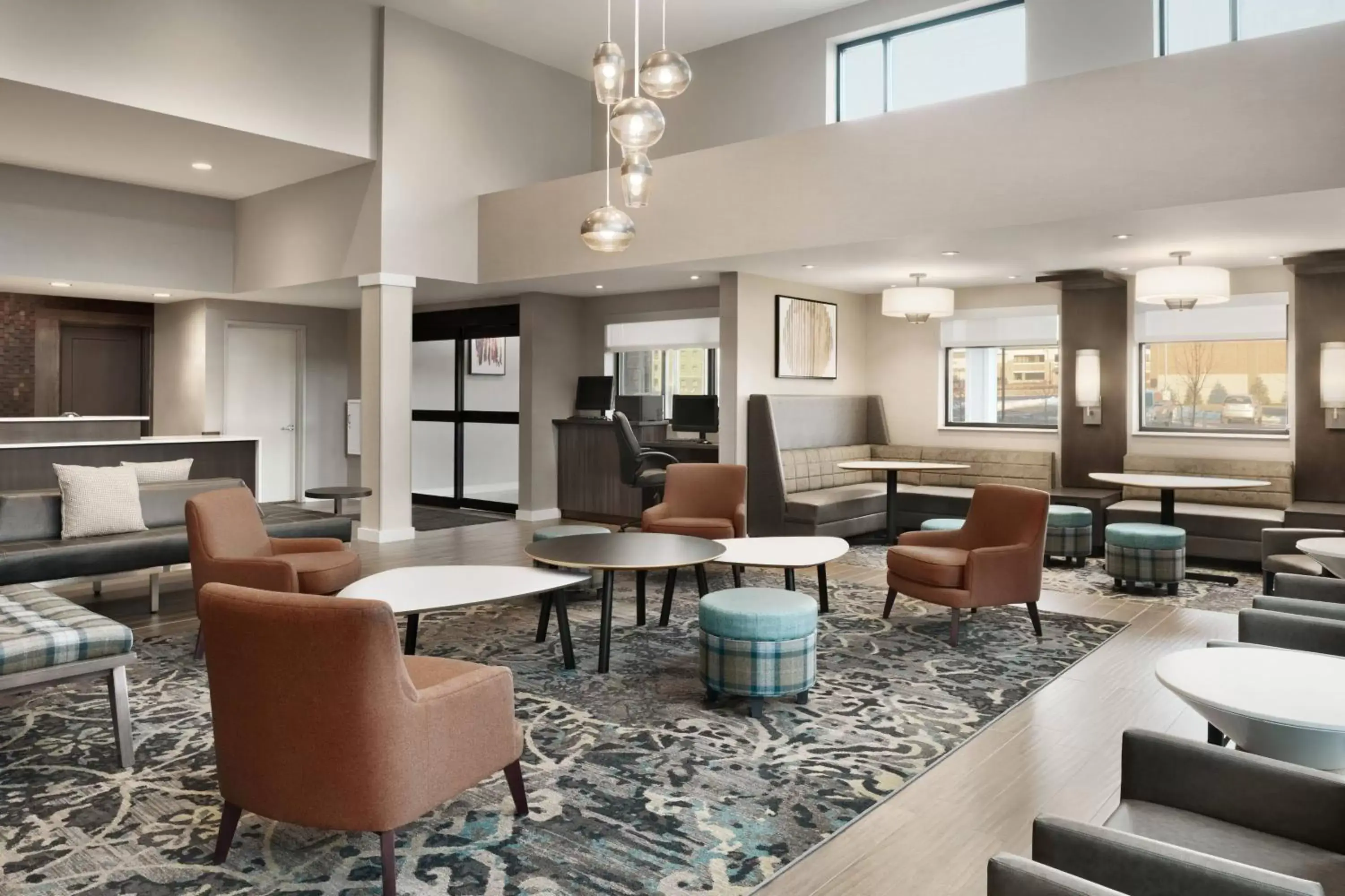 Lobby or reception, Lounge/Bar in Residence Inn by Marriott Minneapolis St. Paul/Eagan