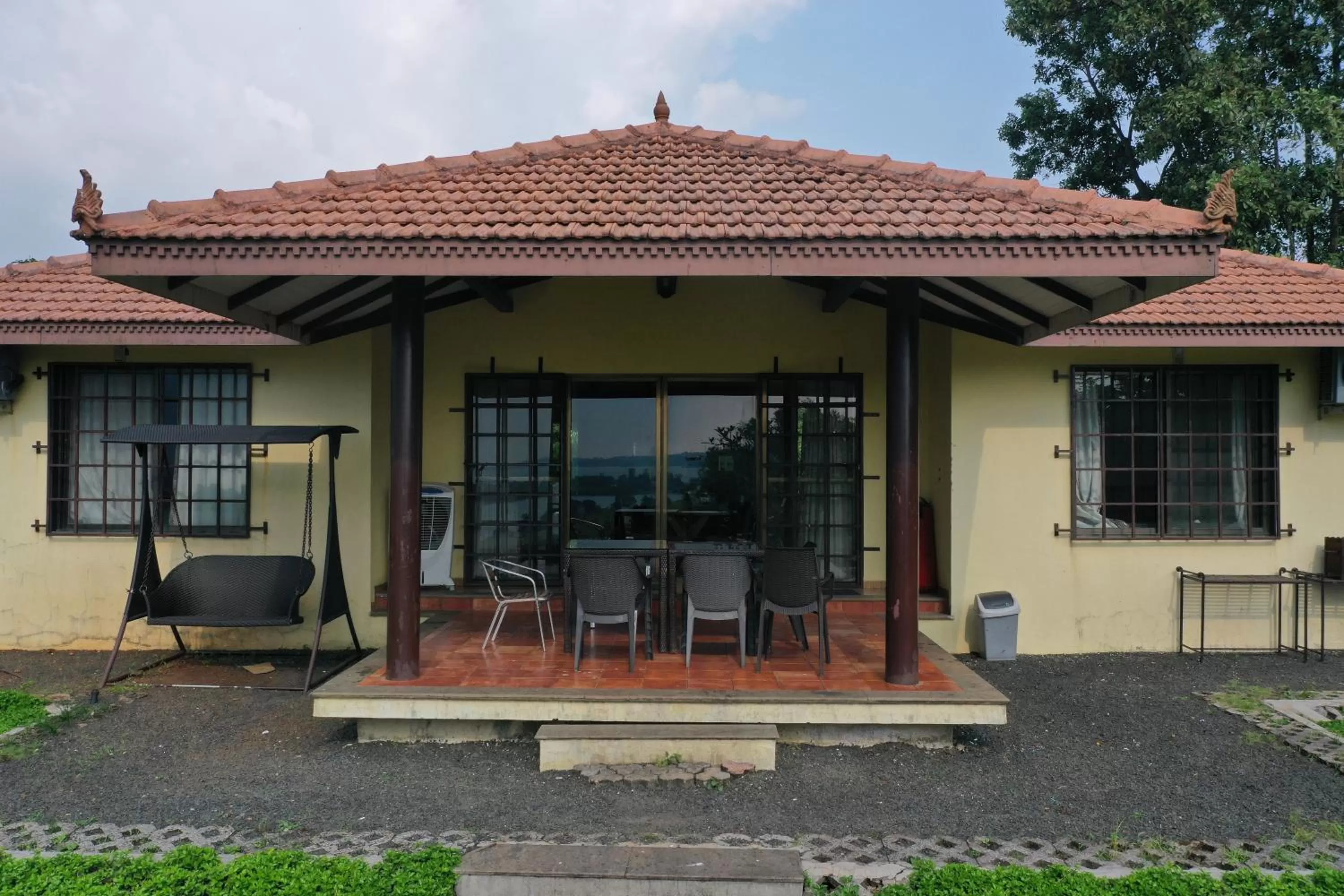 Property building in Jayshin Lake Vaitarna Resort - Igatpuri