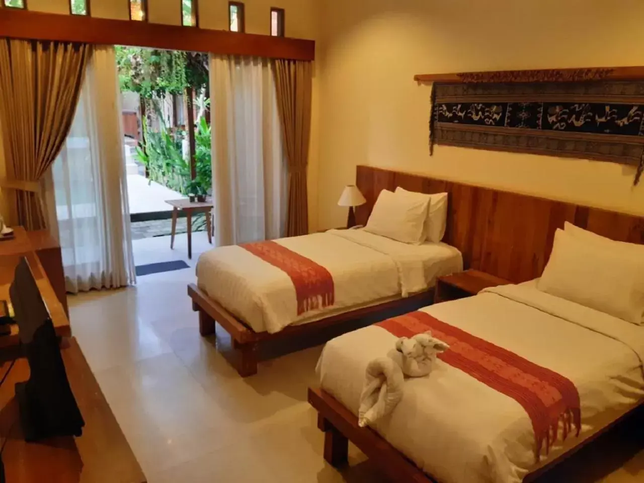Bed in Mina Pelasa Hotel