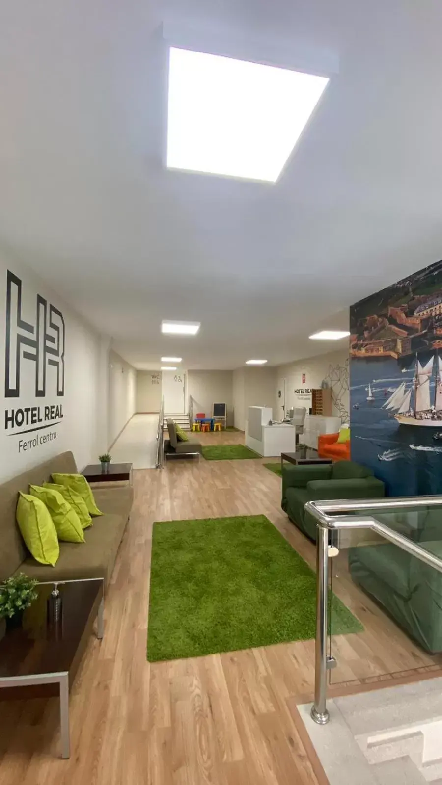 Lobby or reception in Real Ferrol Lobby or reception in Real Ferrol