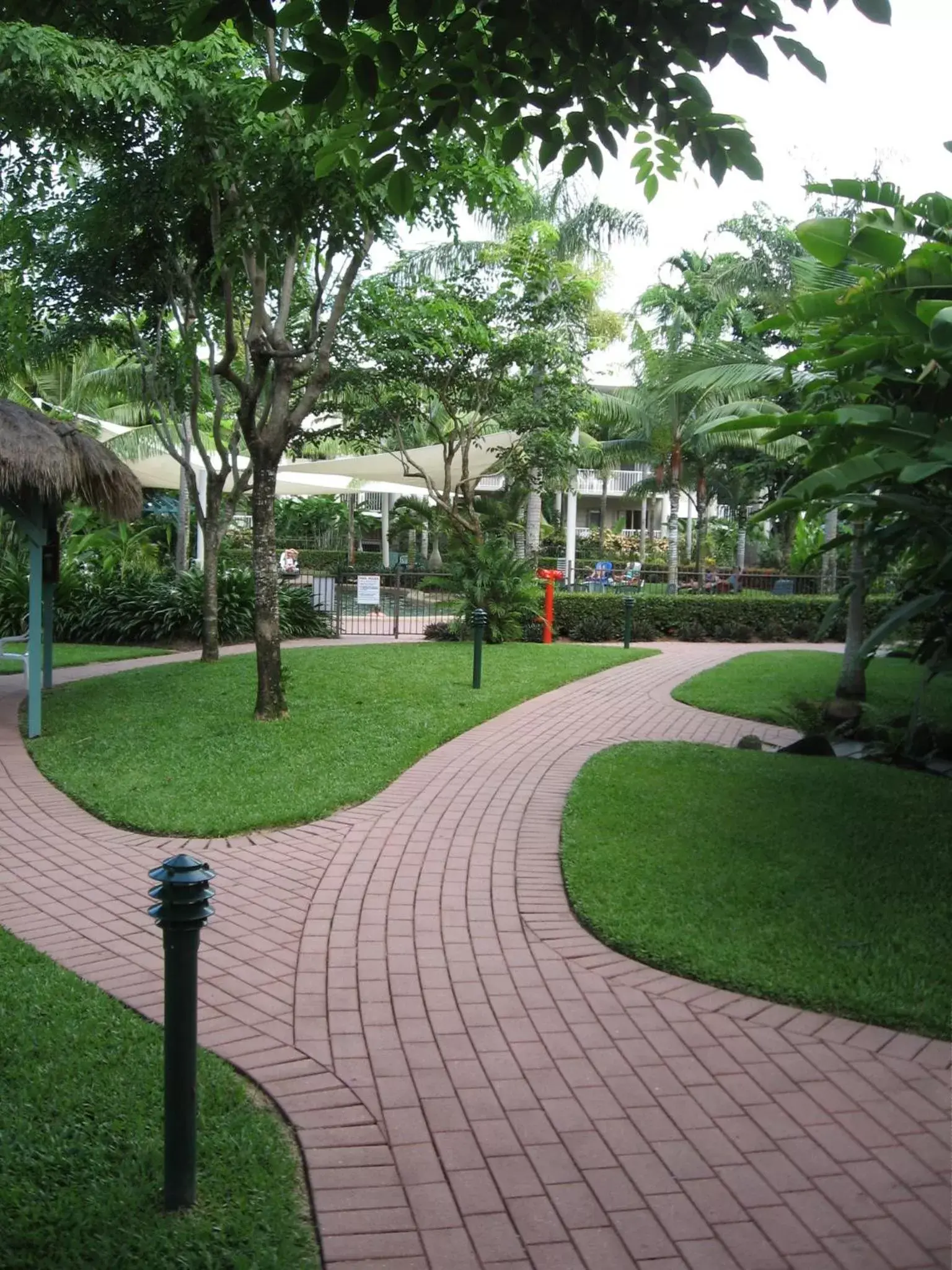 Garden in Cairns Beach Resort