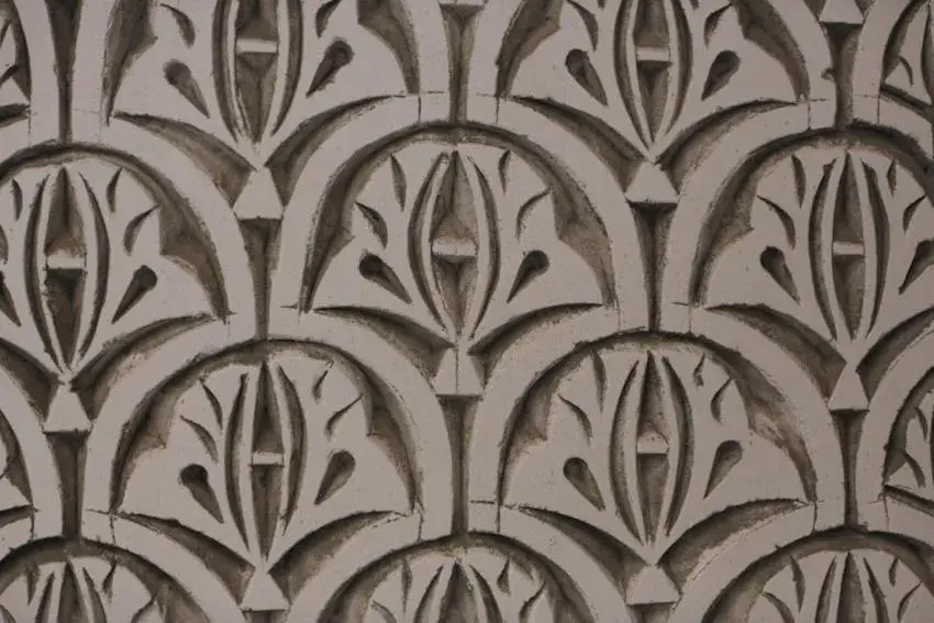 Decorative detail in Riad Aladdin