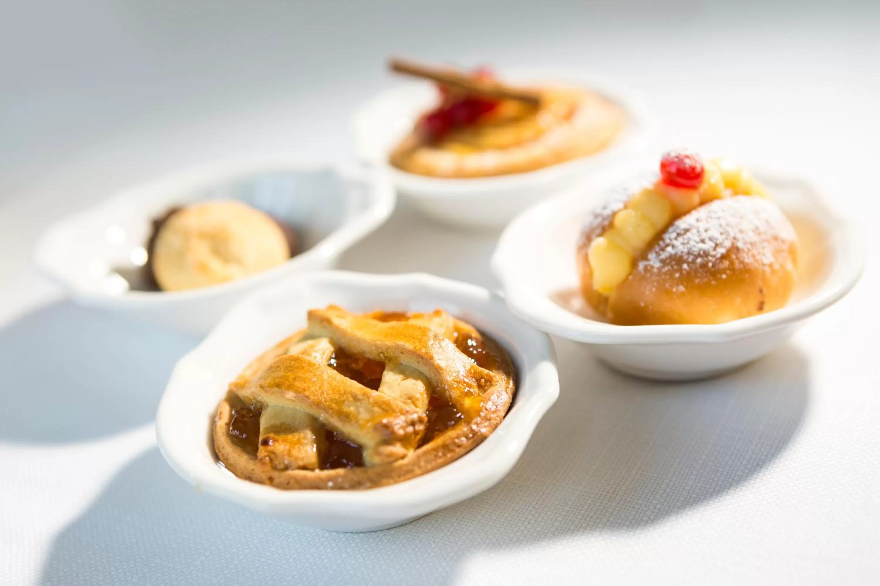 Continental breakfast in Hotel Villa Fanny