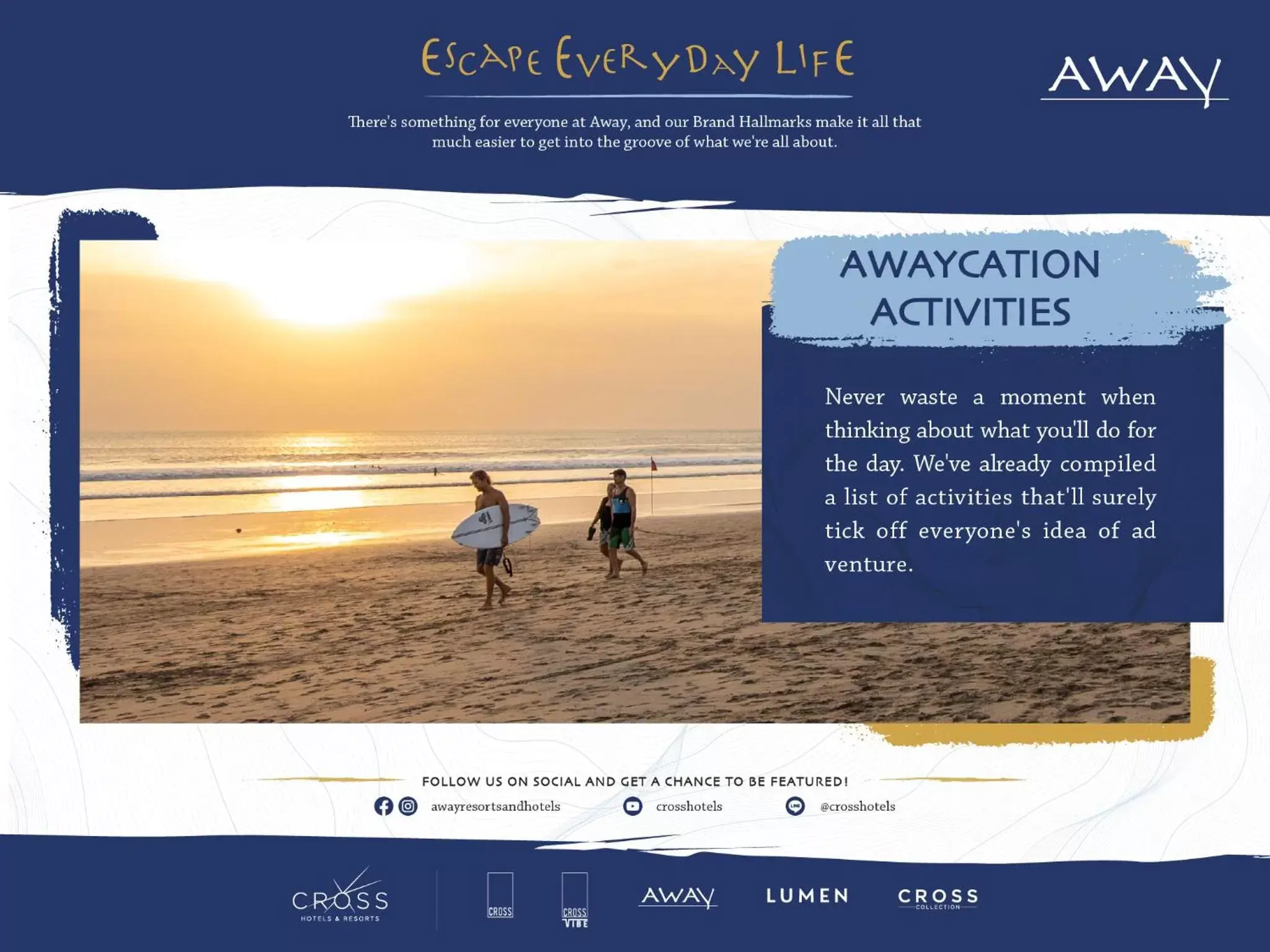 Activities in Away Bali Legian Camakila Resort