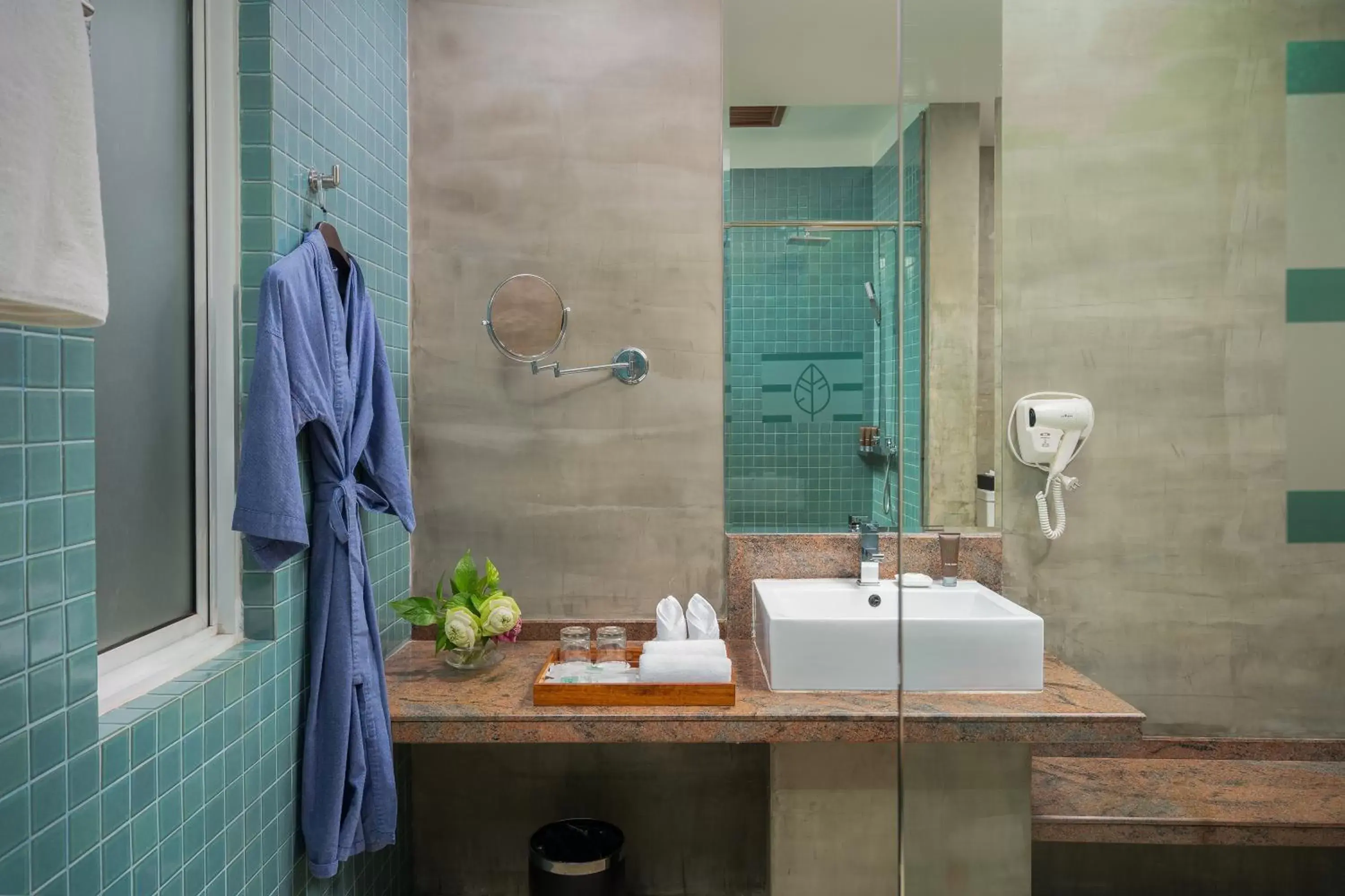 Shower, Bathroom in Koulen Hotel