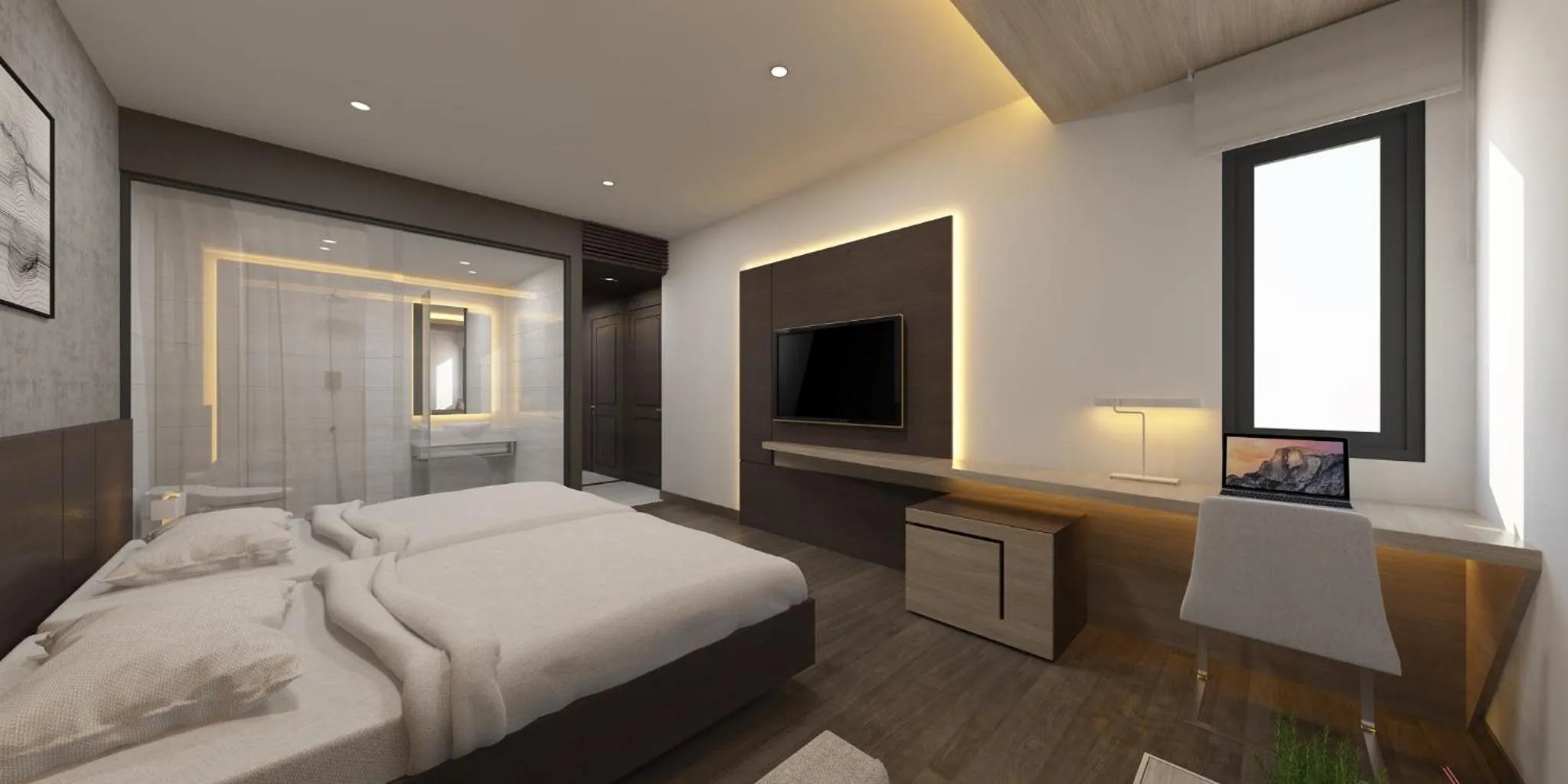 Bed in Golden Nha Trang Hotel