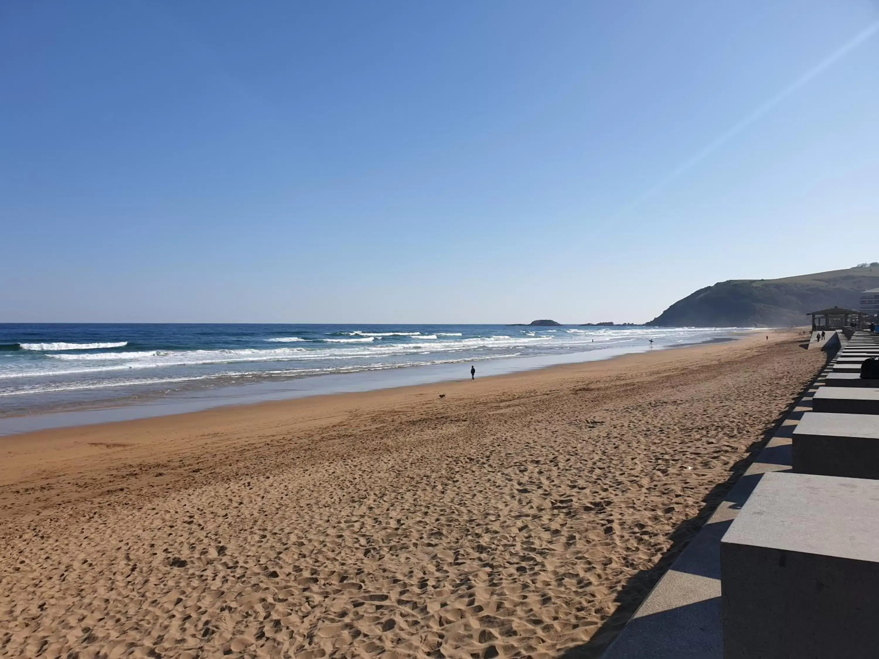 Beach in Hotel Zarauz