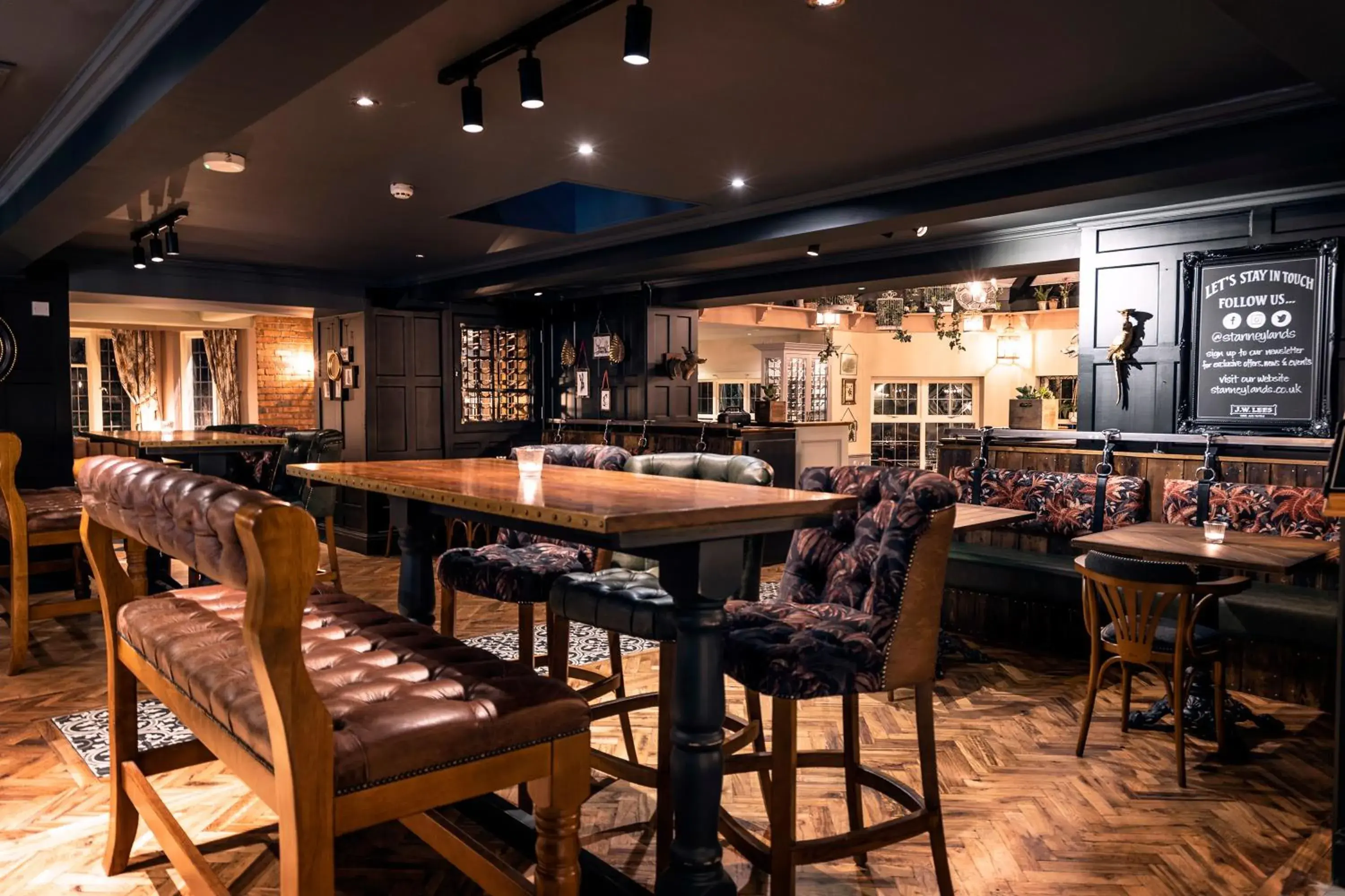 Lounge or bar in The Stanneylands Lounge or bar in The Stanneylands